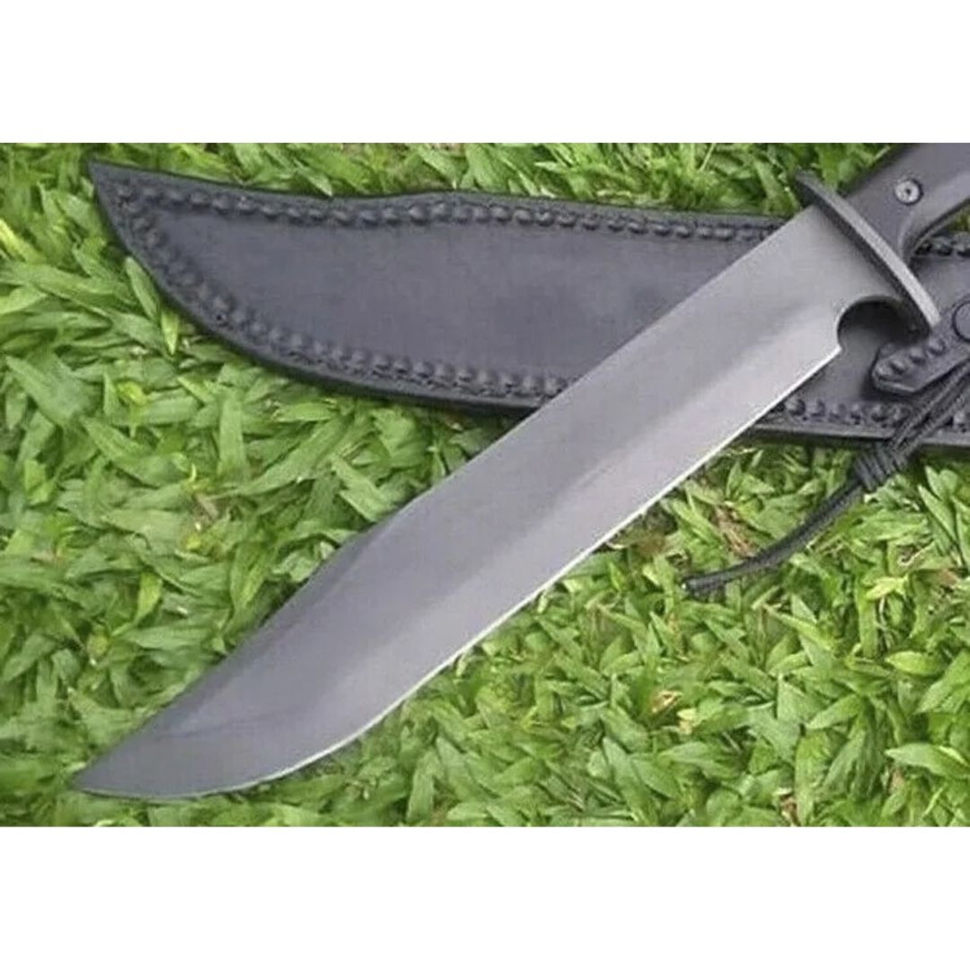 Bowie Knife Custom Handmade Full Tang Hunting Knife Survival Knife Outdoor – view 2