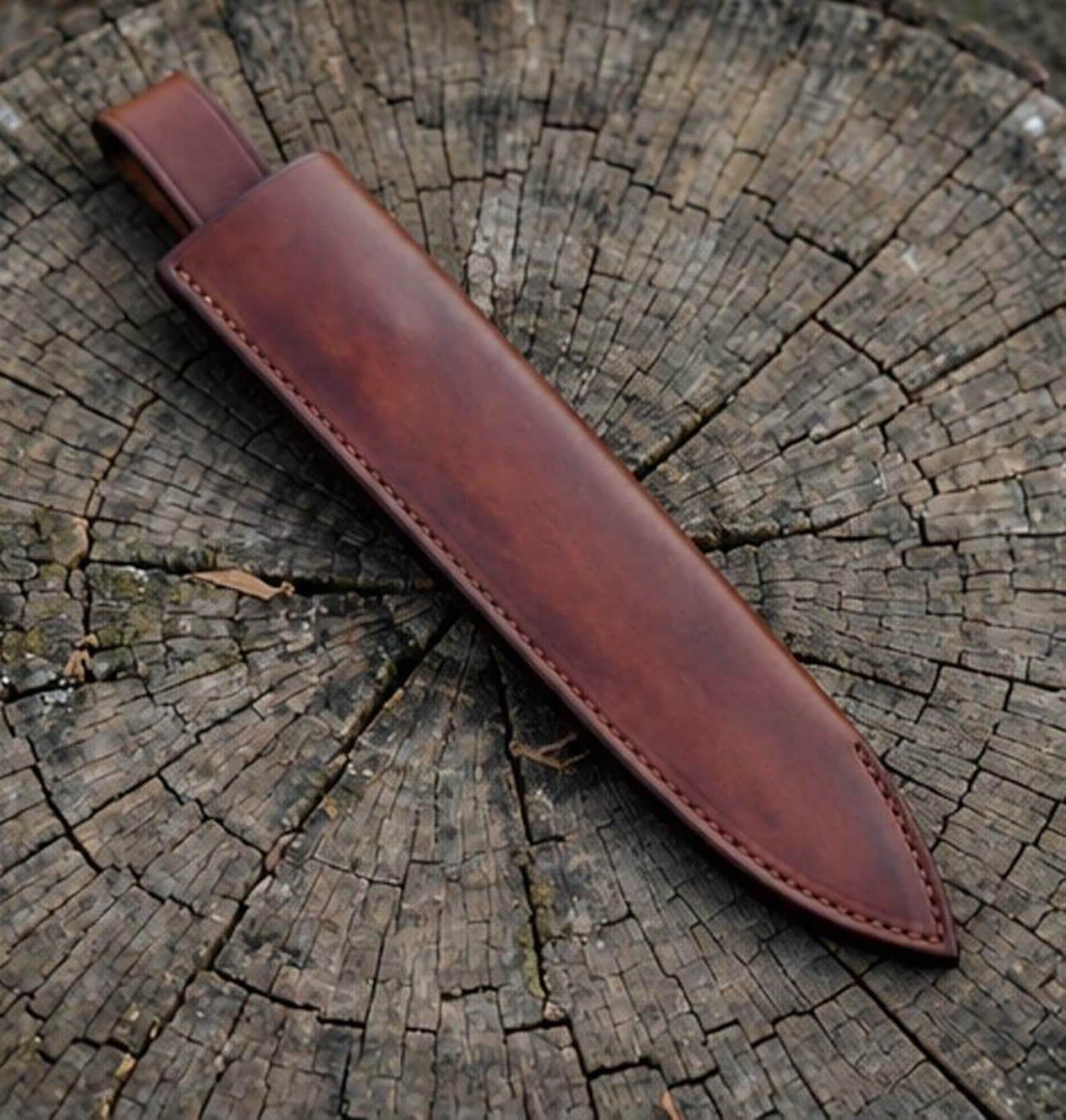 Premium Handcrafted HighCarbon Steel Machete For Bushcraft Camping And Collecting  Unique Art 6