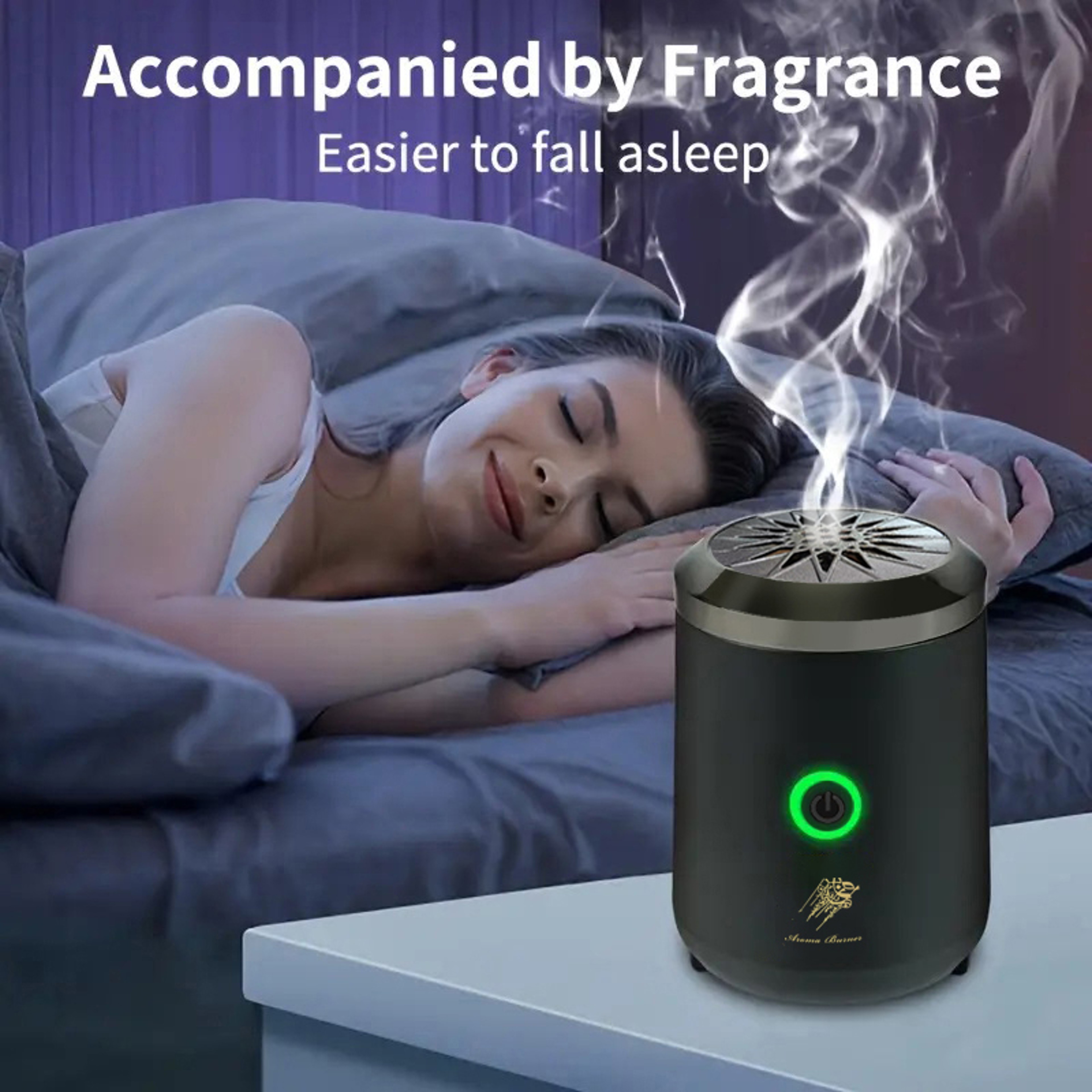 Portable Aromatherapy Burner, Small Electric Incense Burner, Popular Middle Eastern Arab Design – view 2