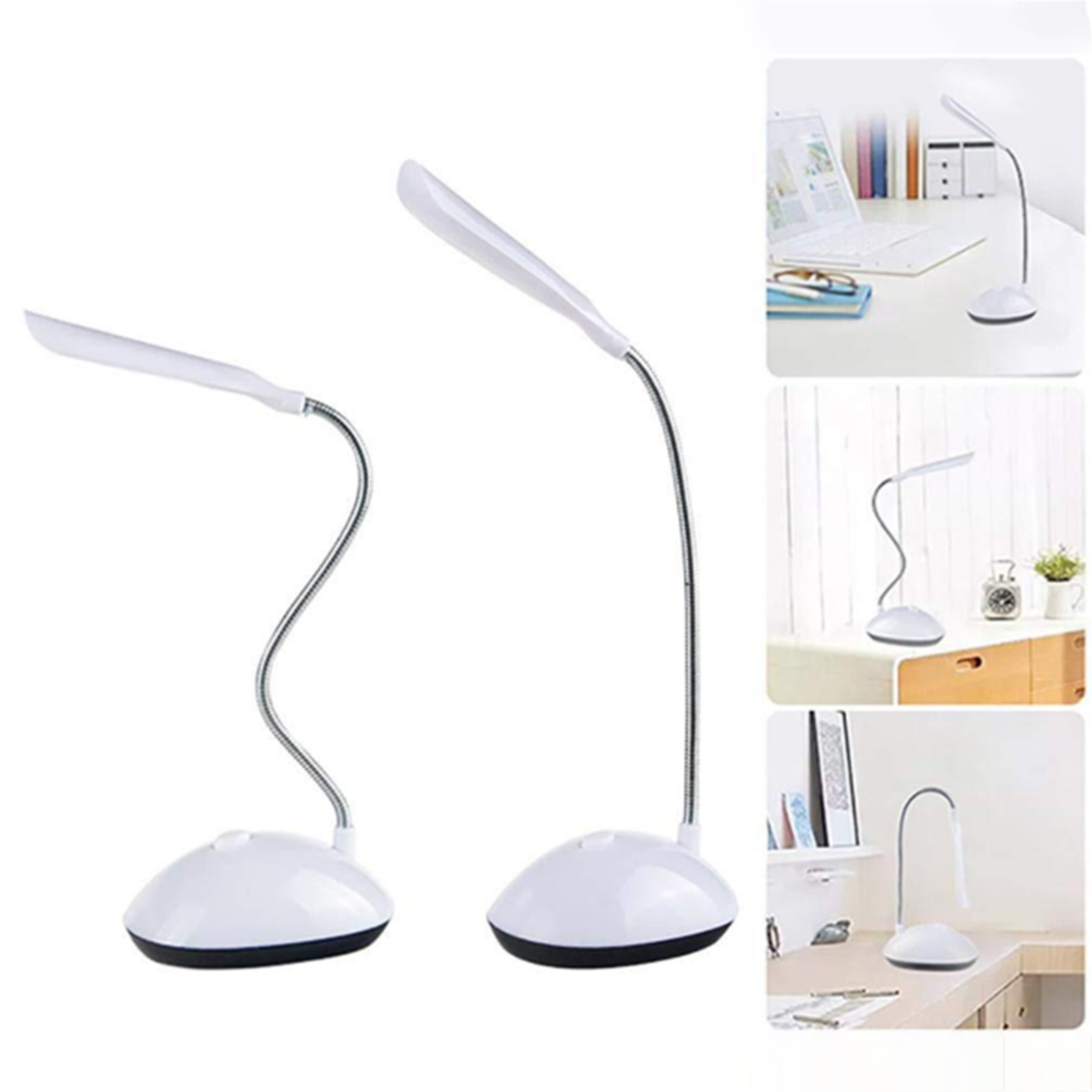Eye Protection Night Lamp, LED Folding Table Lamp Reading Light, Bedroom Bedside Study Lighting Desk Light – view 3