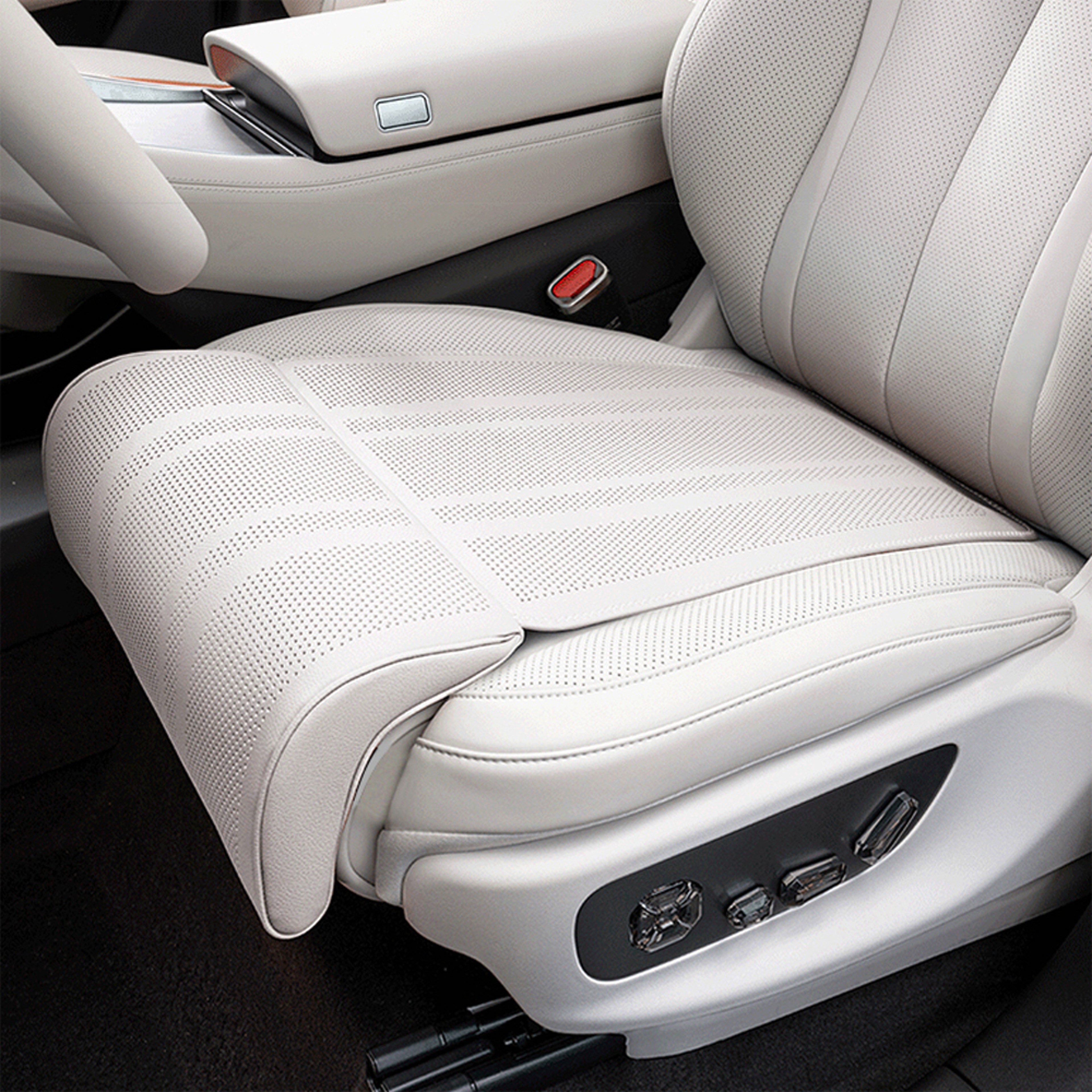 Universal Car Seat Cushion With Leg Support Extension Comfort Pad For Long Drives 7