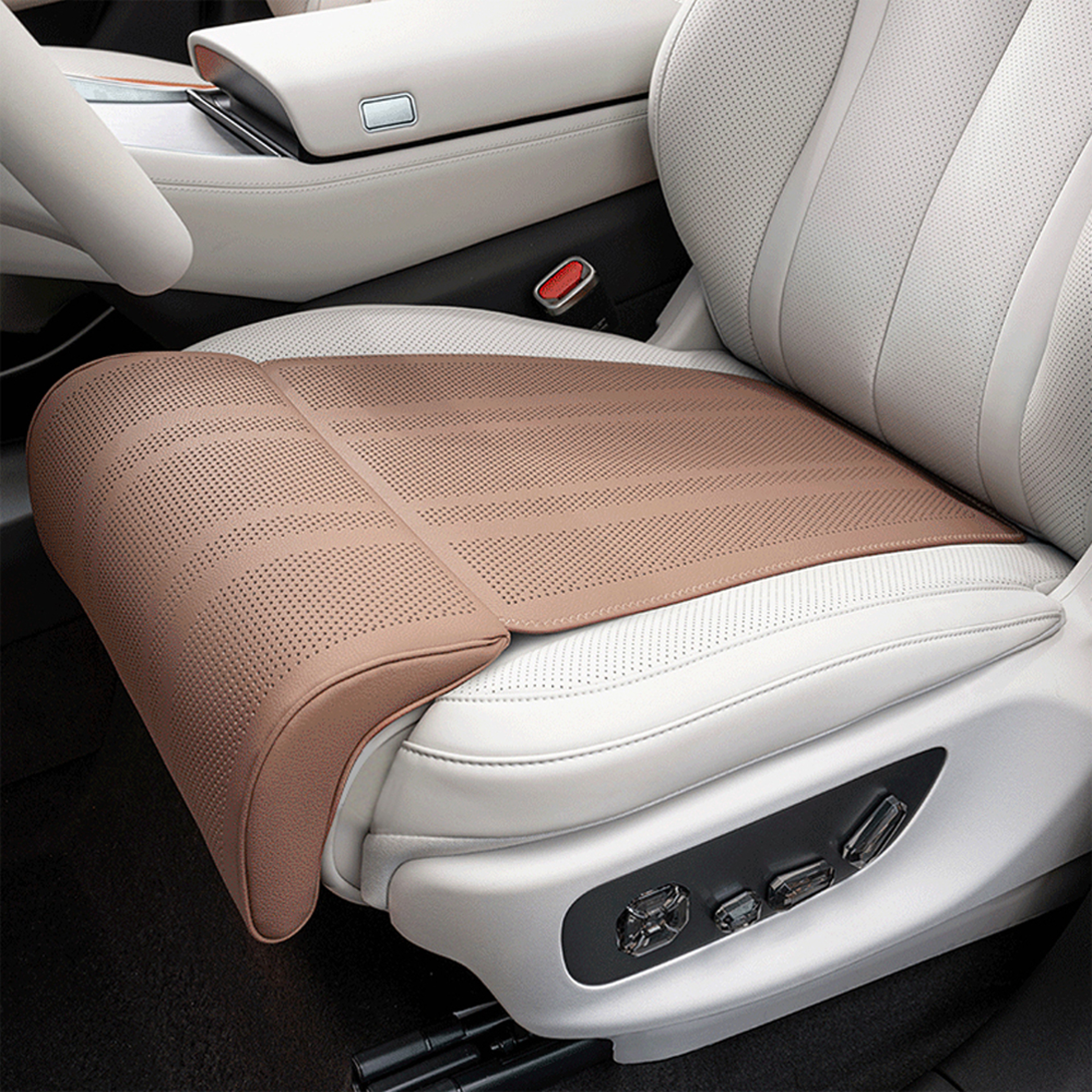 Universal Car Seat Cushion With Leg Support Extension Comfort Pad For Long Drives 9