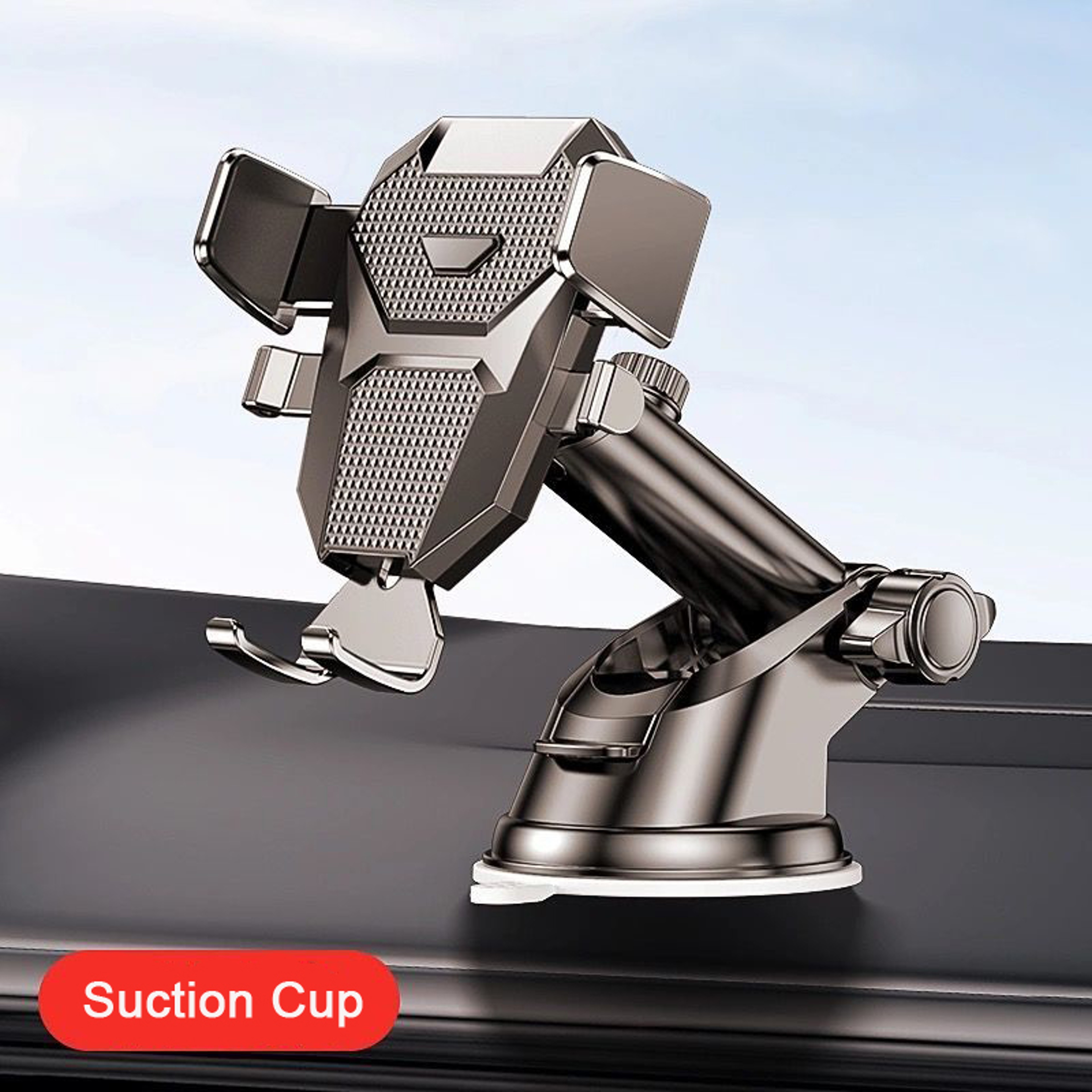 Universal Car Phone Holder Windshield Dashboard Phone Mount For Smartphones 6