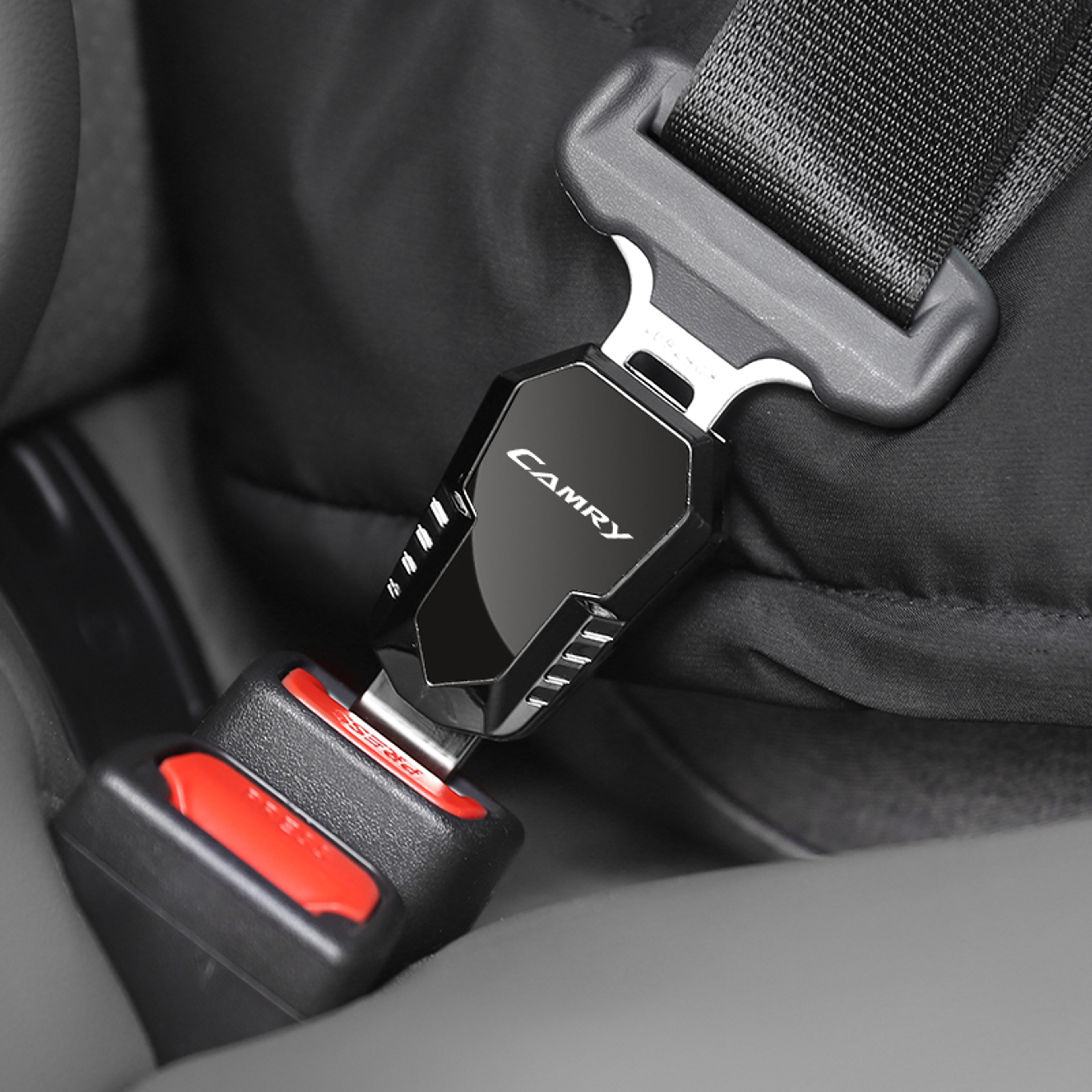 Car Seat Belt Extender Metal Buckle Adapter Universal Toyota Camry Safety Accessory 2