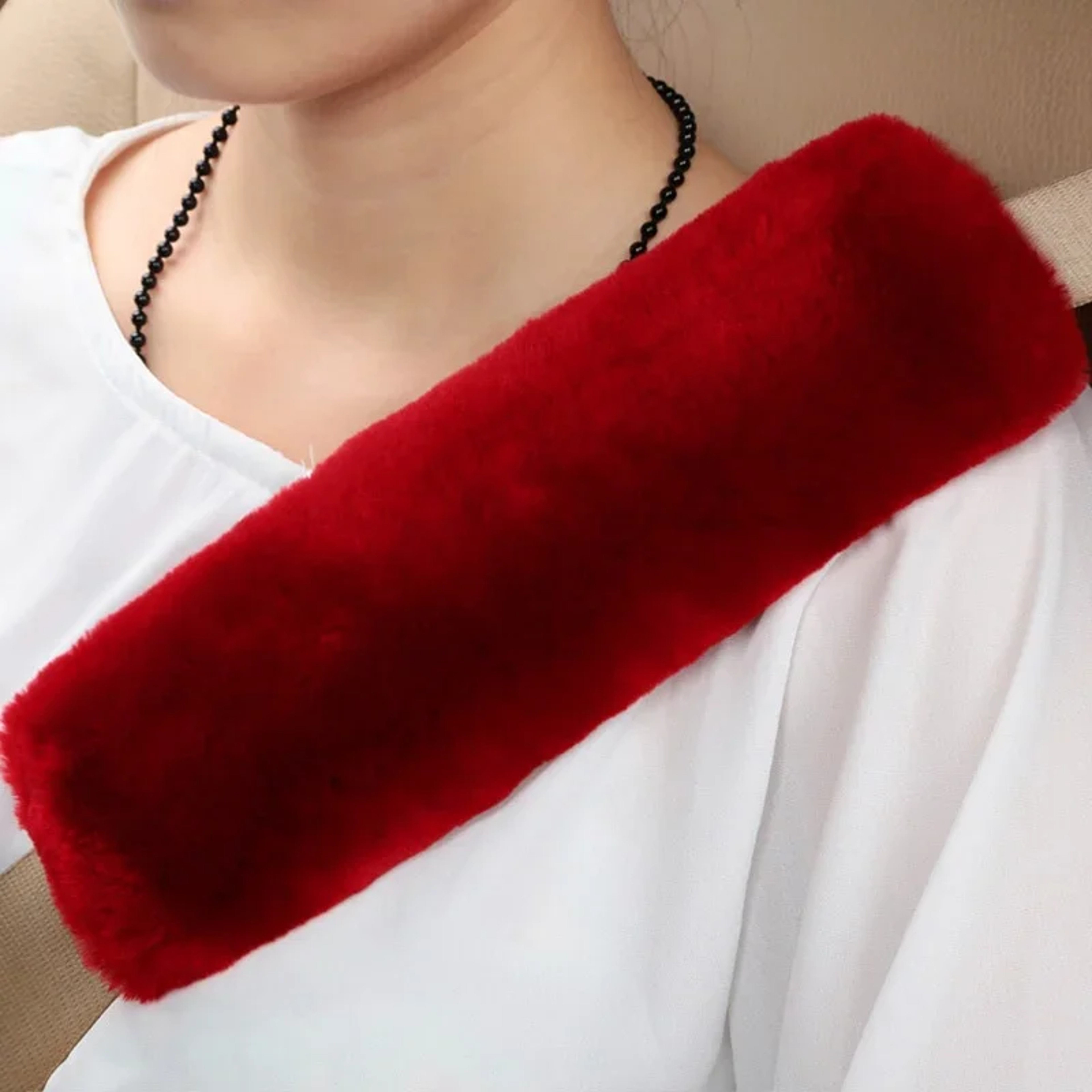 Soft Car Seat Belt Cover Shoulder Pad Universal Seat Belt Cushion For Comfortable Driving 4