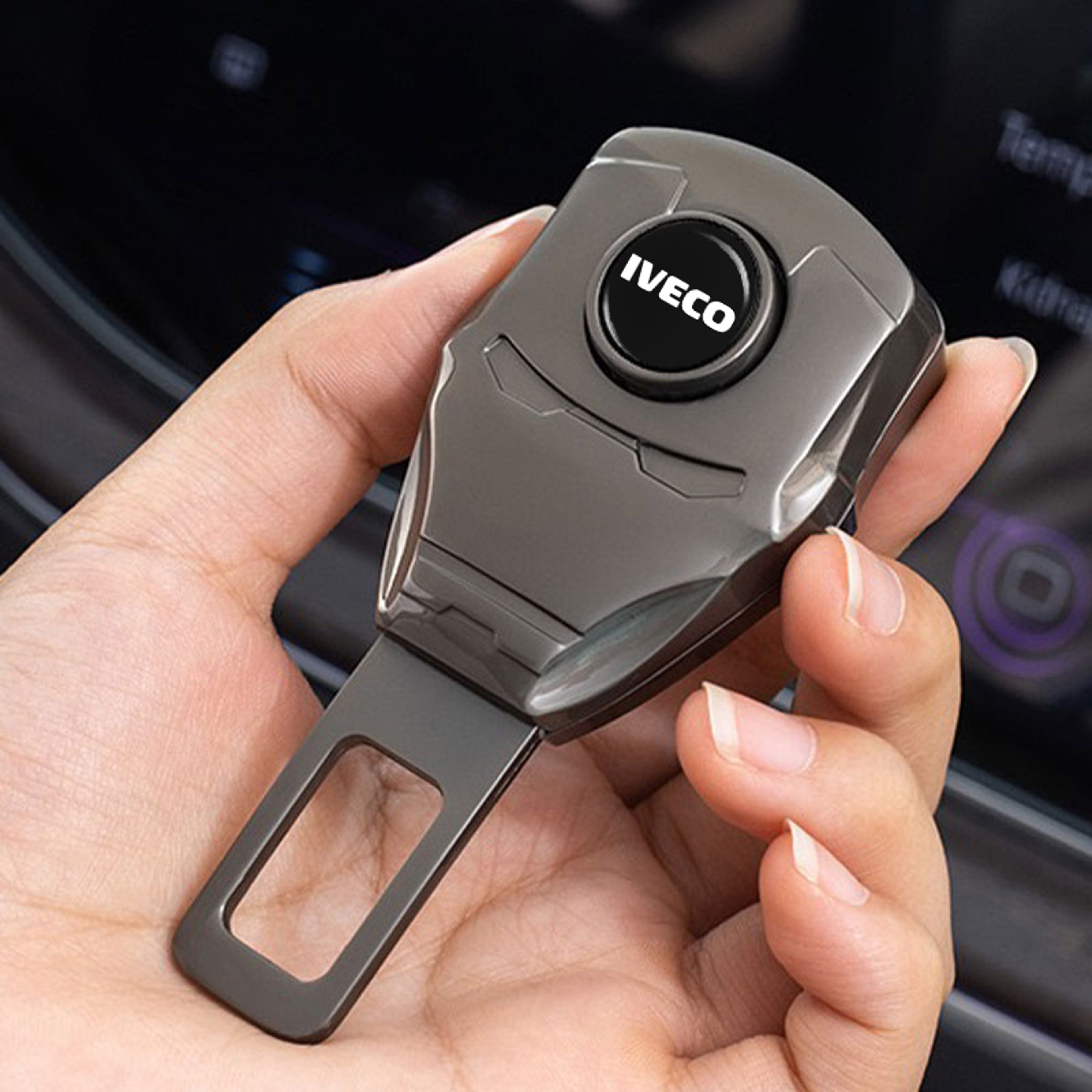 Seat Belt Extender Safety Buckle Clip For Iveco Daily Van Seat Belt Buckle Extender 2
