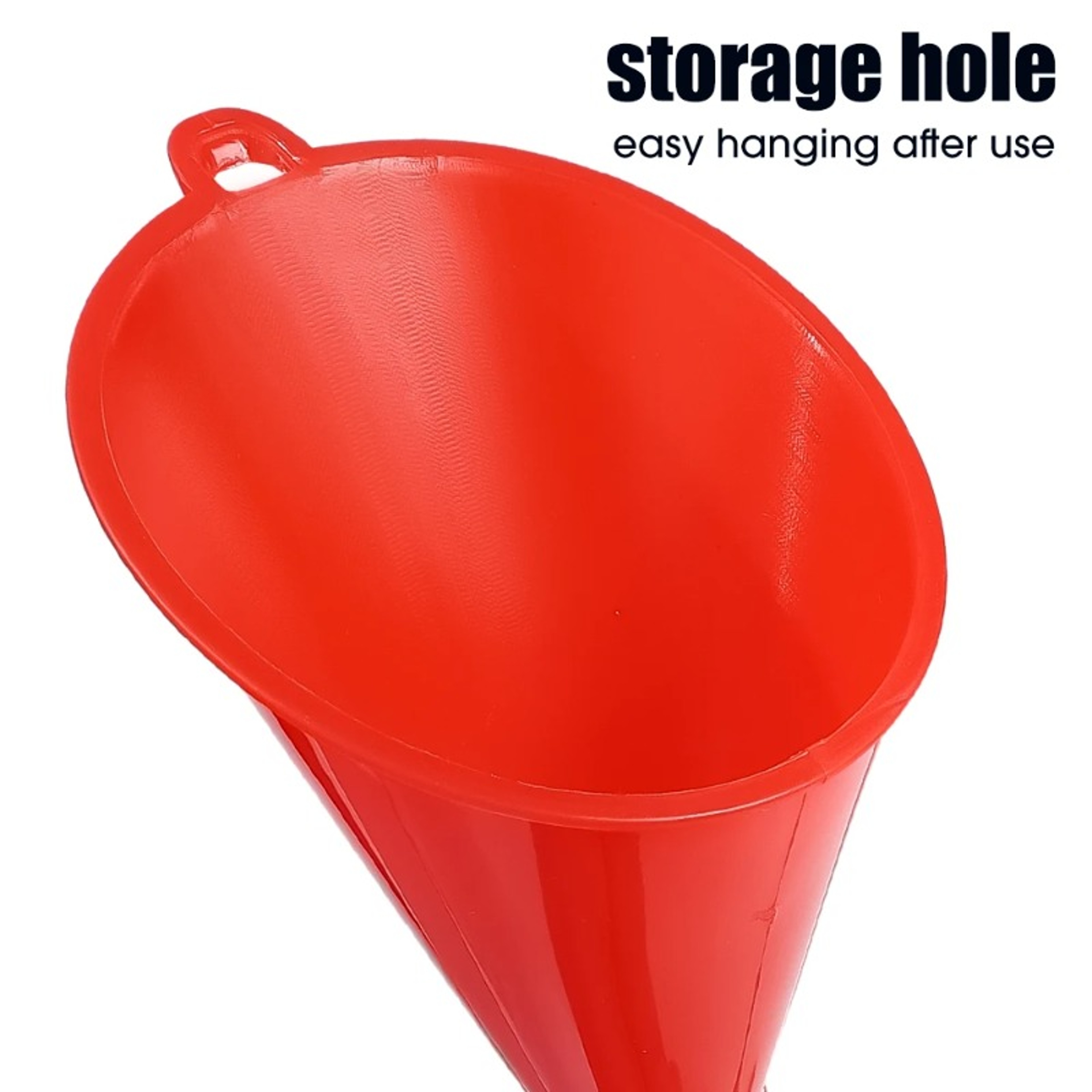 Car Oil Funnel Long Stem Anti Splash Fuel Funnel For Cars Motorcycles And Small Engines 4