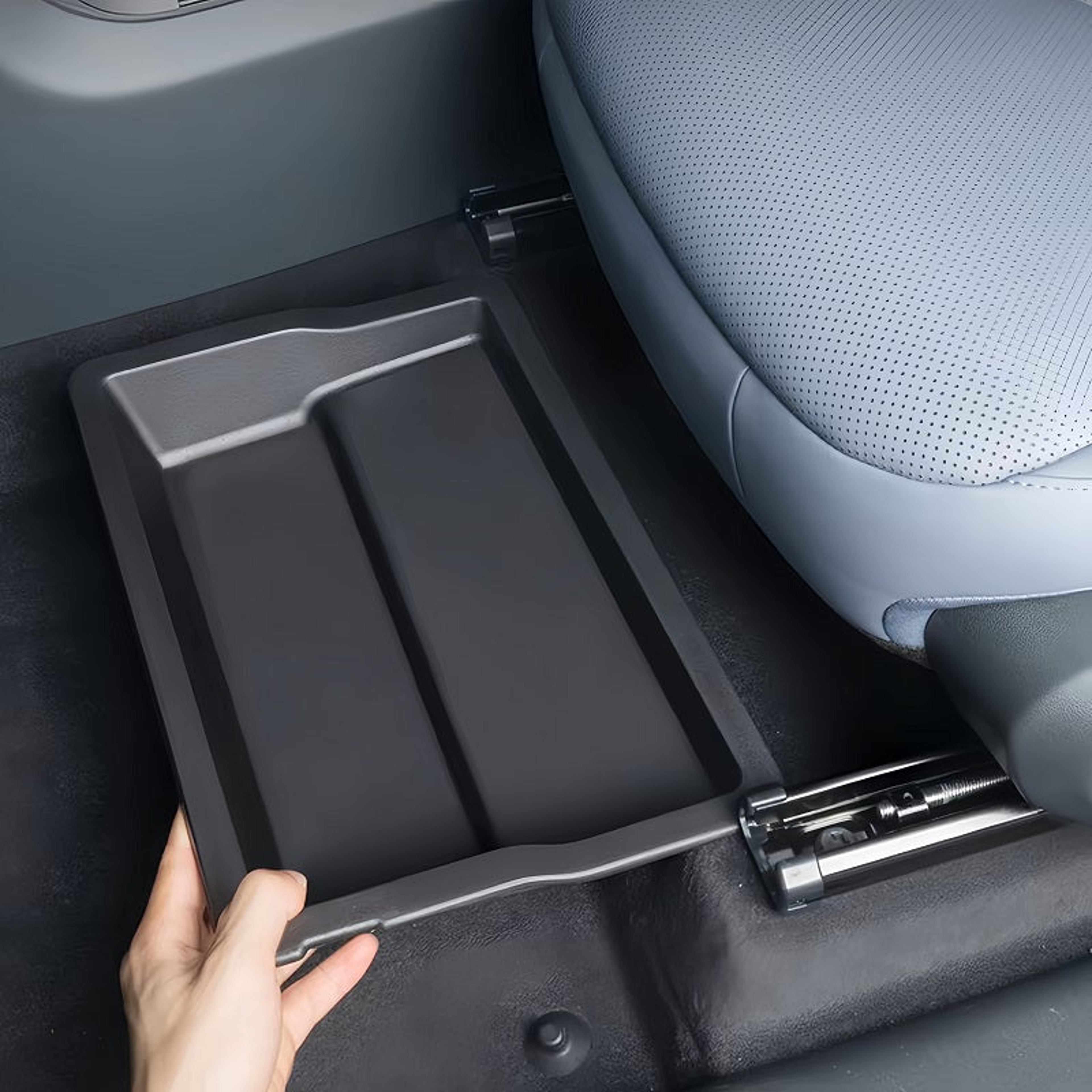 Car Under Seat Storage Box Drawer Organizer Front Seat Storage Case for Easy Interior Organization – view 1