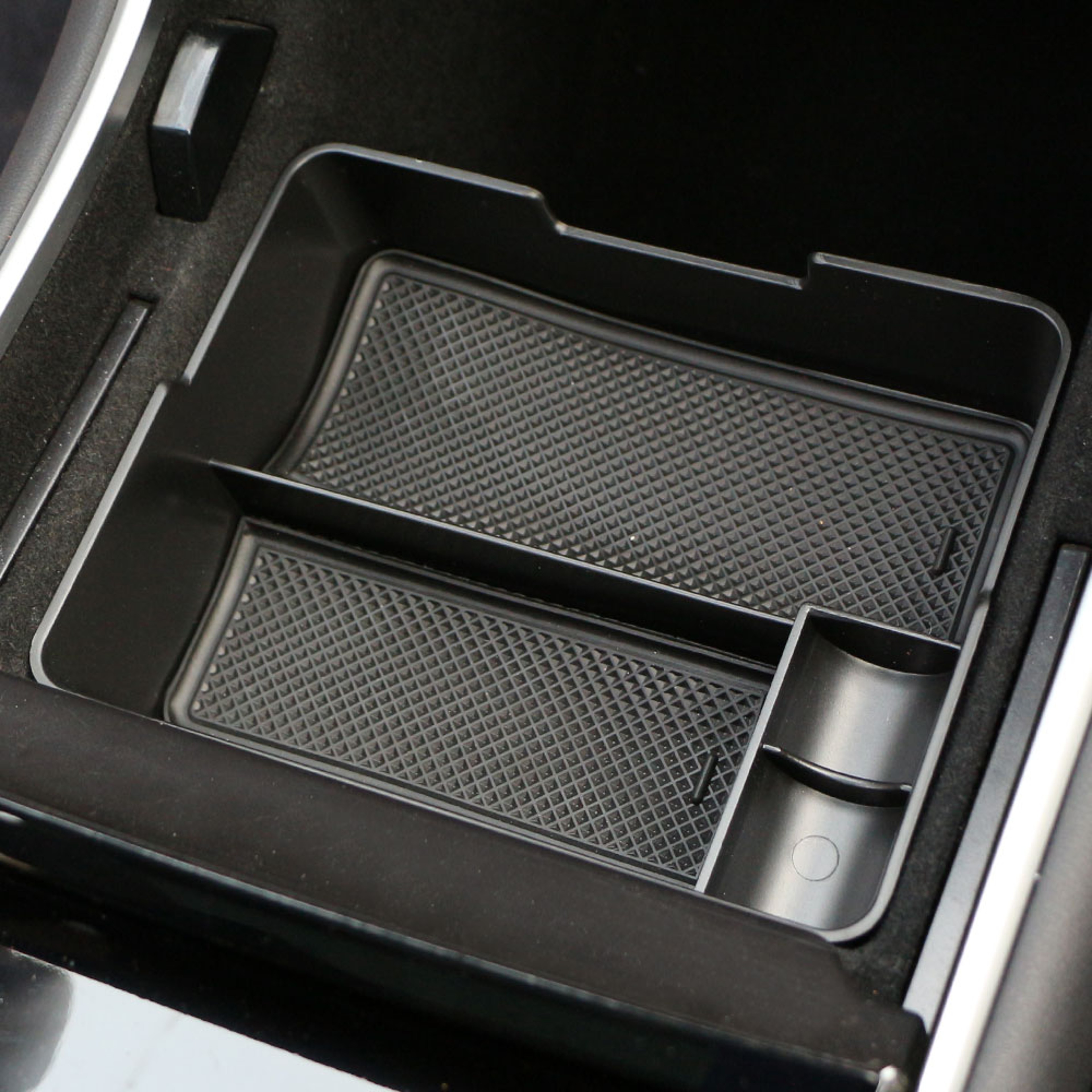 Tesla Model Center Console Organizer Armrest Storage Box Tray – view 2