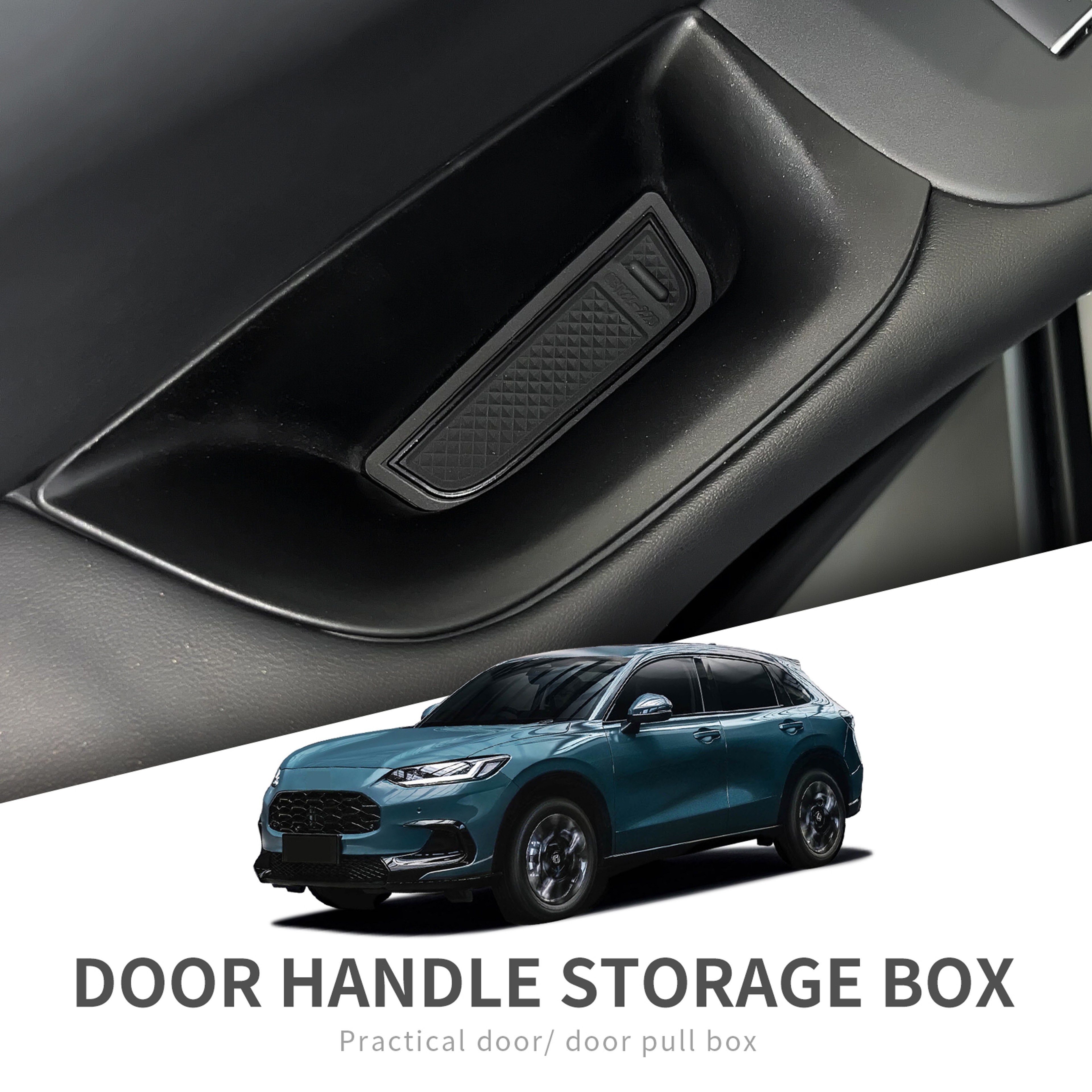 Door Handle Storage Box Car Door Organizer Tray US Version 3