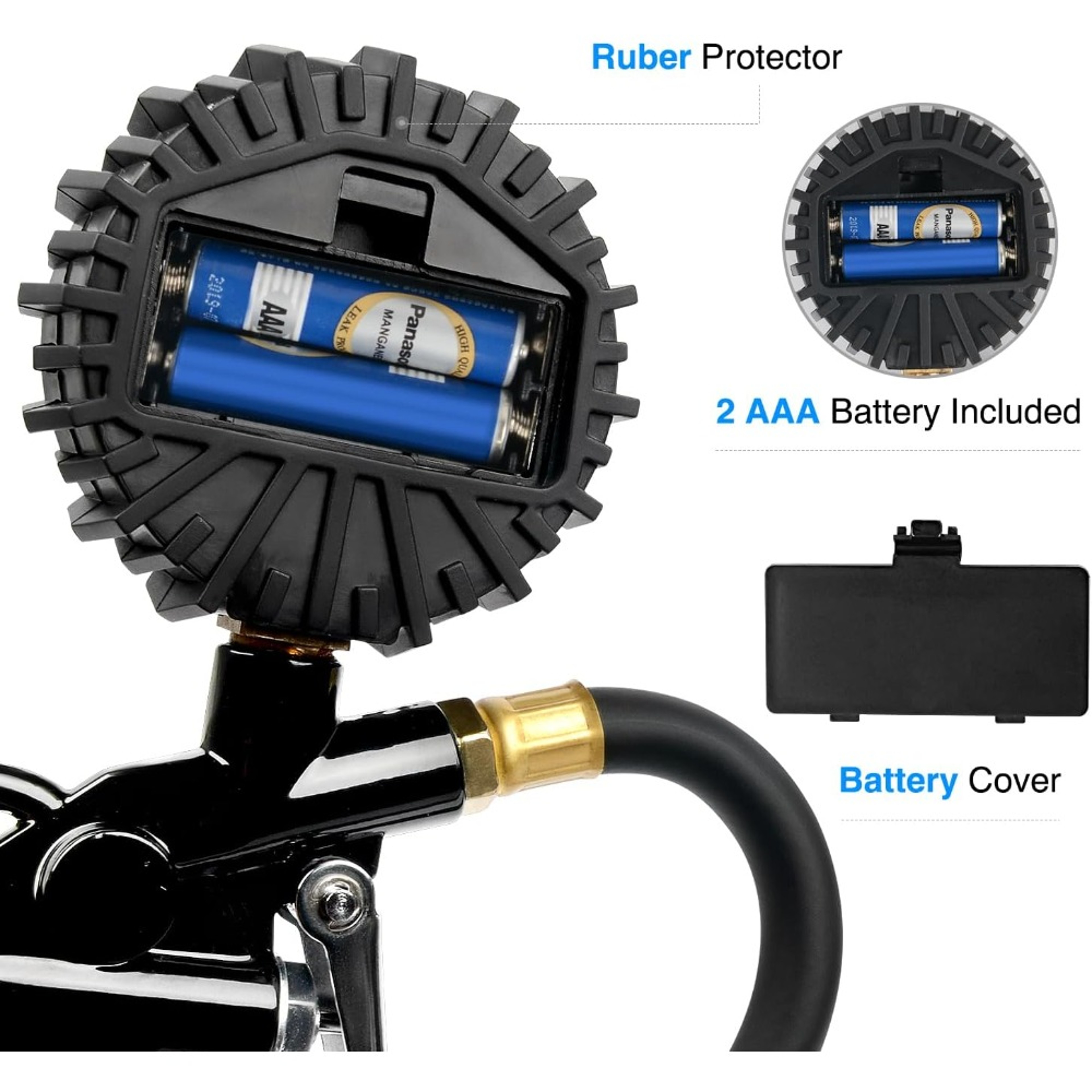 Nilight Digital Tire Inflator With Tire Pressure Gauge For Fast  Accurate Tire Inflation 4