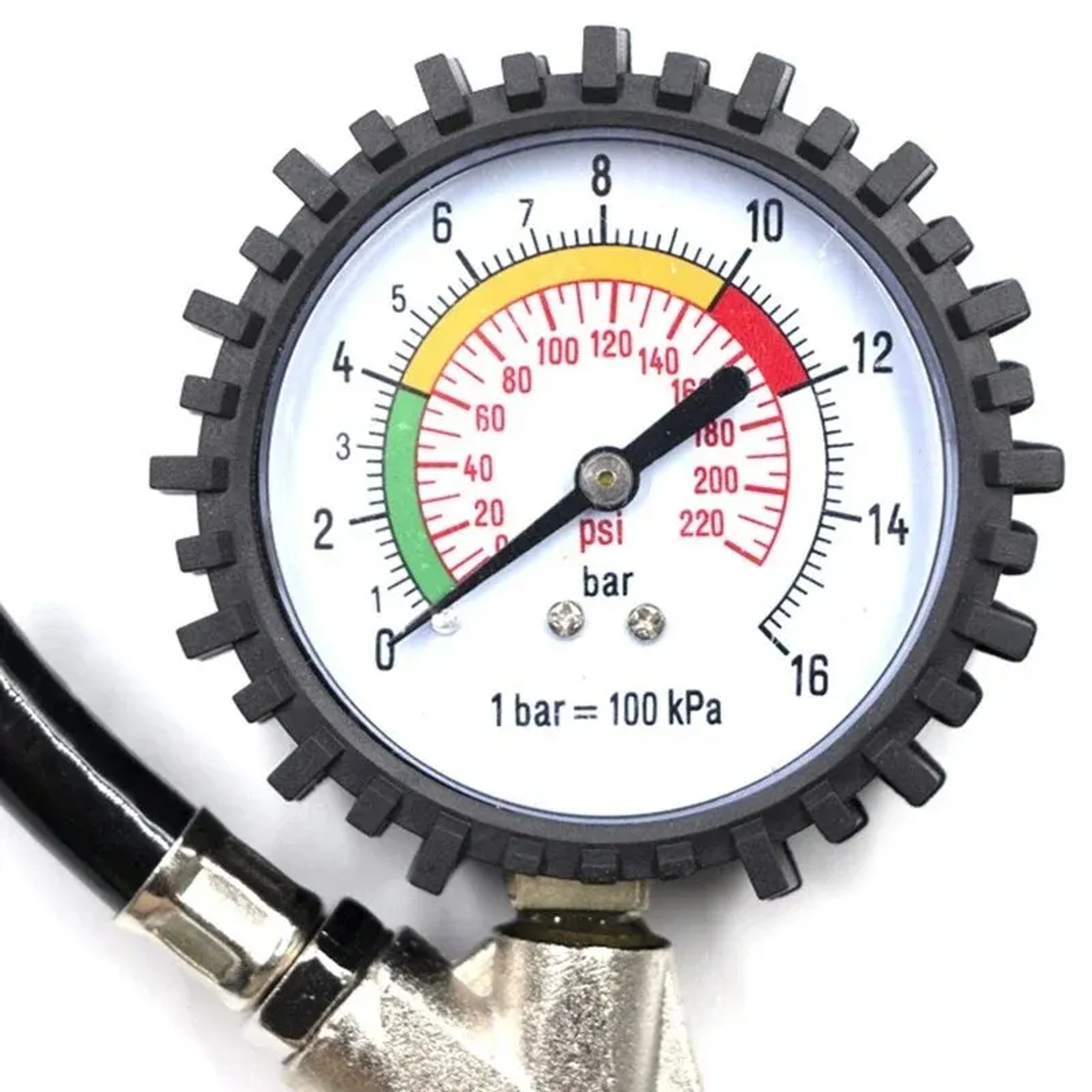 Tire Pressure Gauge Kit For Car Motorcycle Air Inflator Pump 2