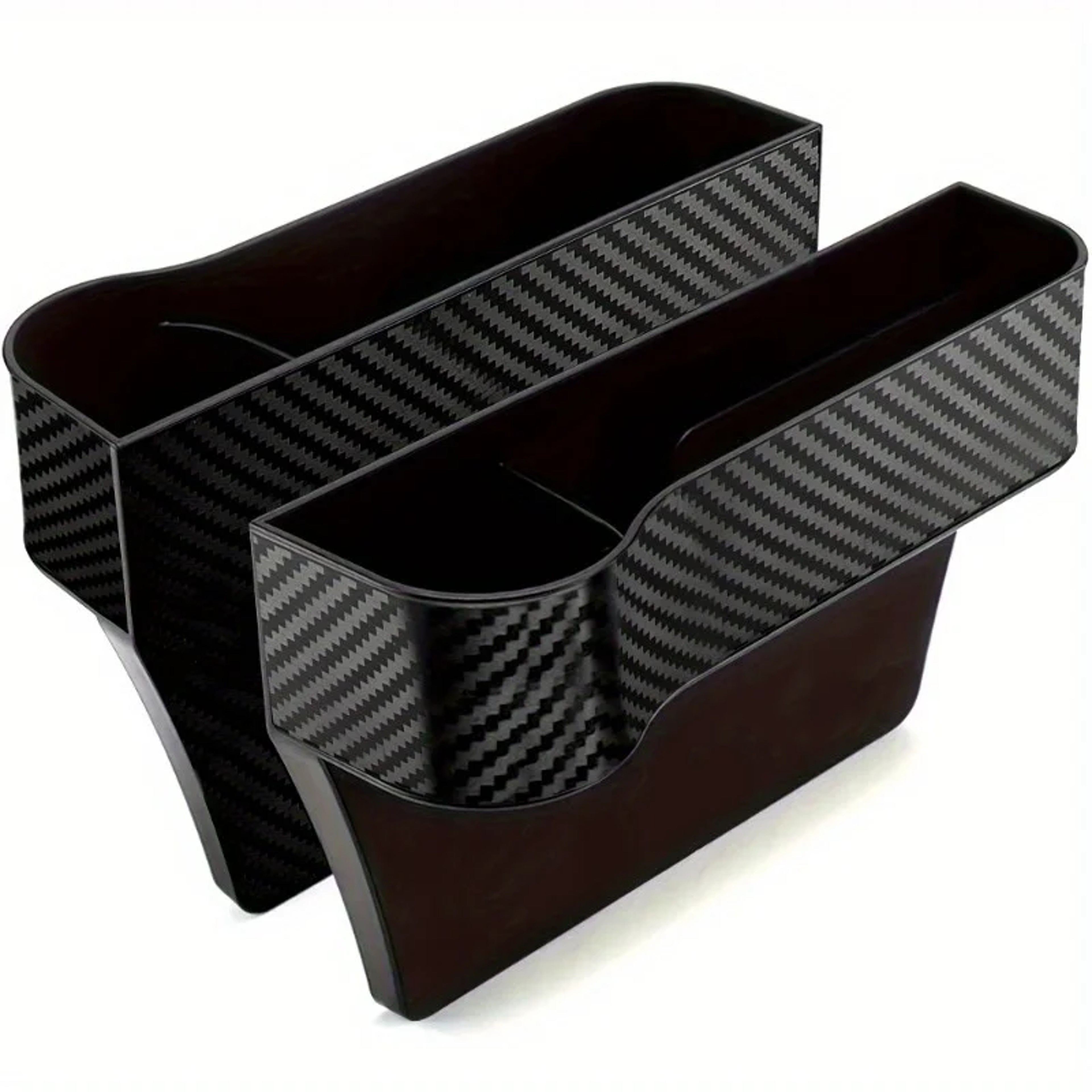 Car Seat Gap Filler Organizer Storage Box for Front Seat Console with Phone & Essentials Holder – view 1