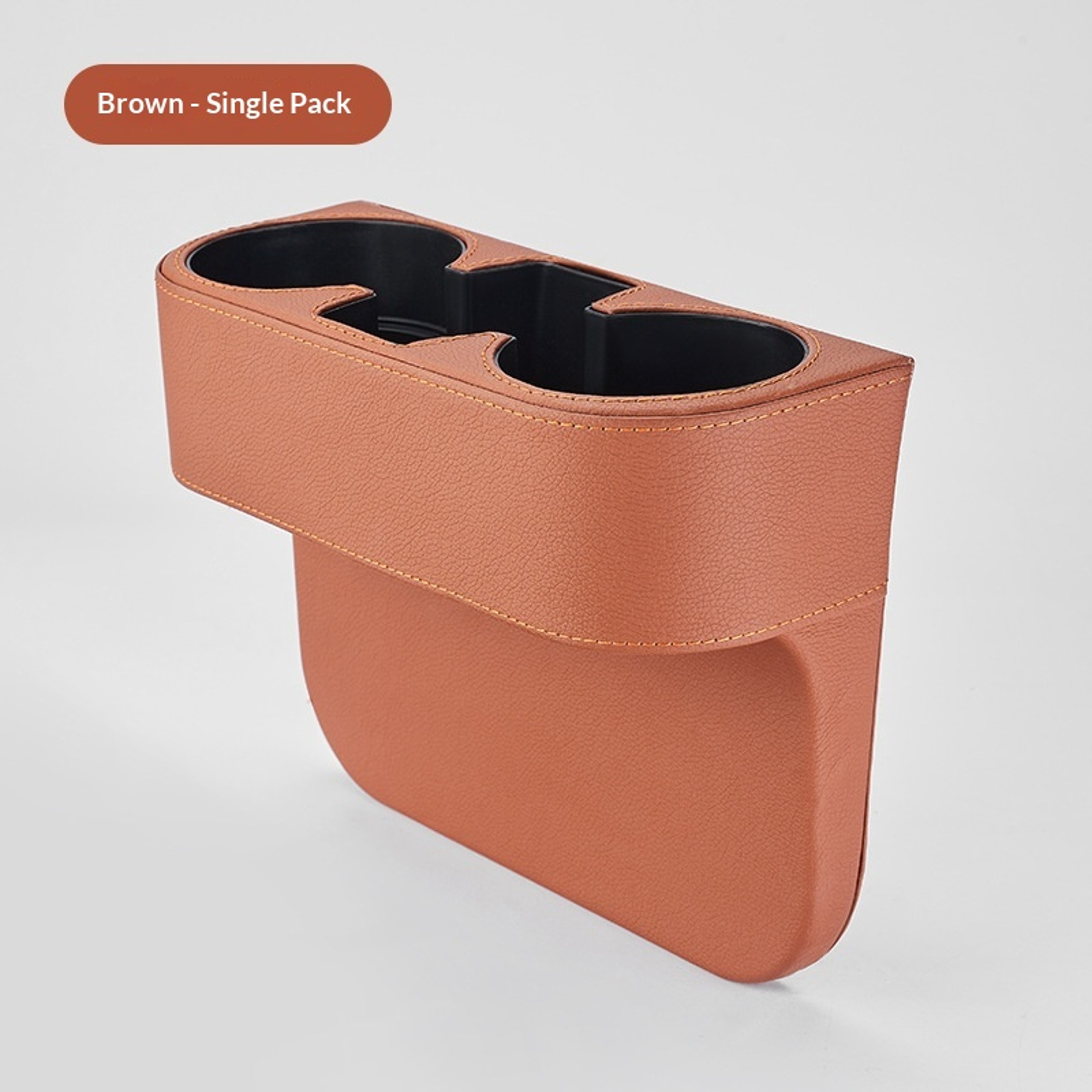 Car Seat Gap Organizer With Cup Holder  Storage Box For Phone Keys Wallet And Essentials 1