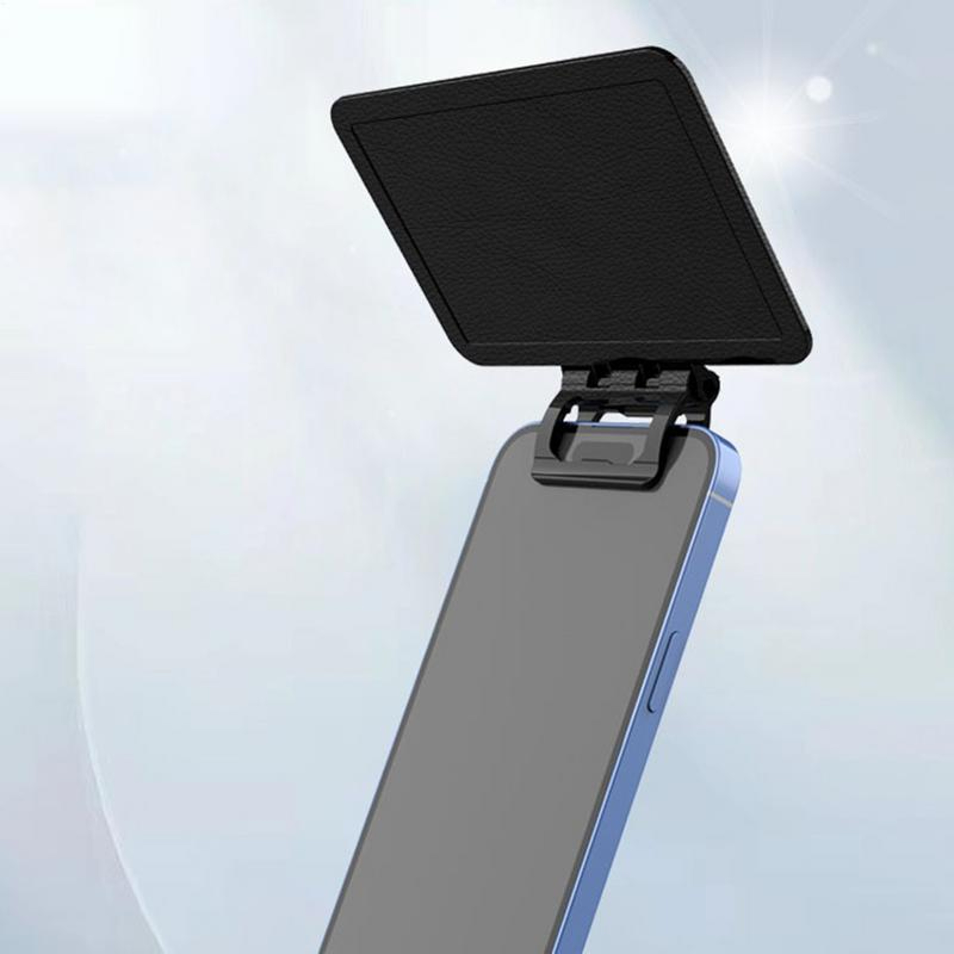 Foldable Phone Sunshade Anti Glare UV Shield for Car Bike Smartphone Mounts – view 4