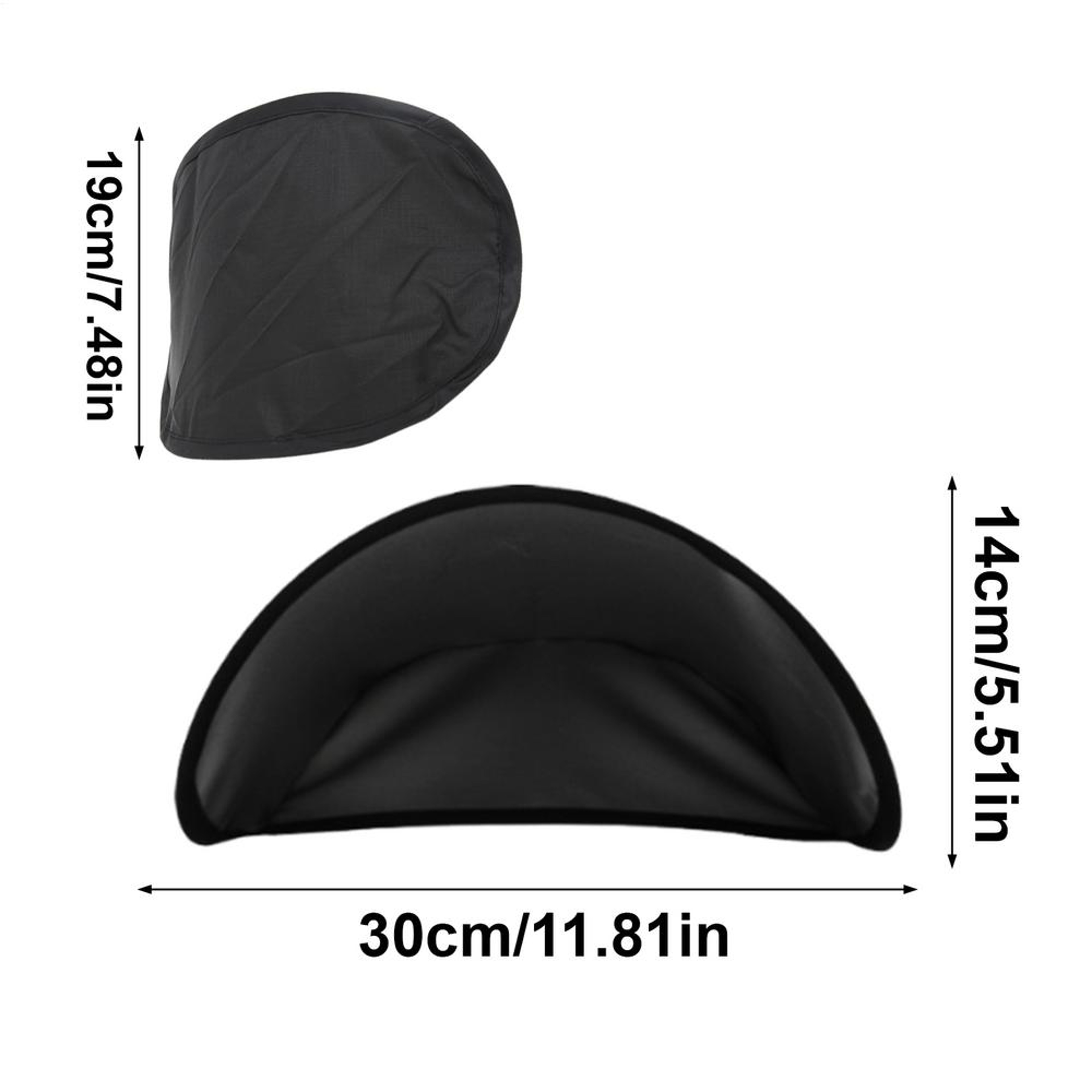 Anti Glare Car Phone Sun Shade Foldable GPS Navigation Visor for Dashboard Smartphone Mounts – view 7
