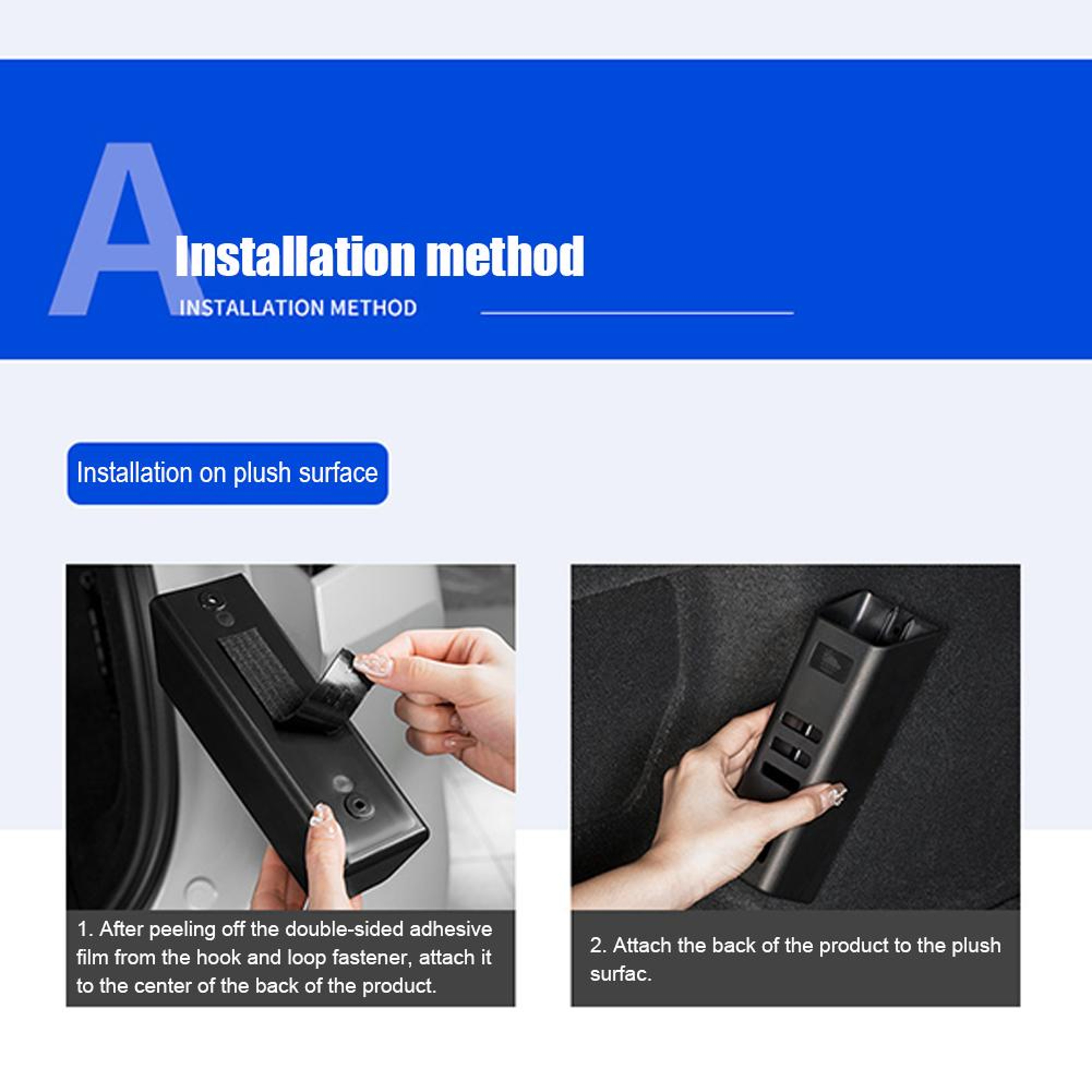Car Trunk Umbrella Holder Door Mounted Car Umbrella Storage Rack 4