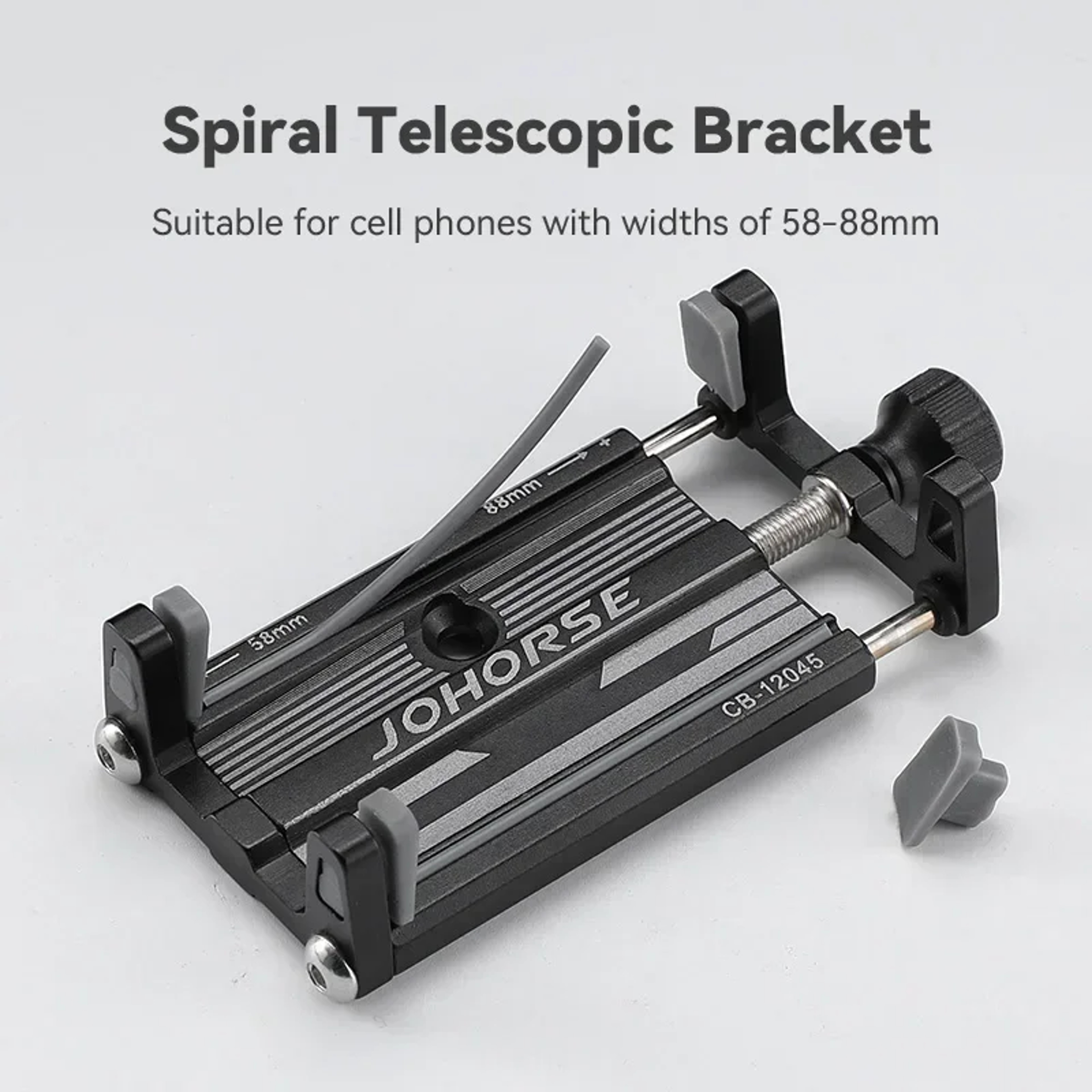 CNC Four Claws Bike Phone Holder Aluminum Alloy Motorcycle Phone Mount 4