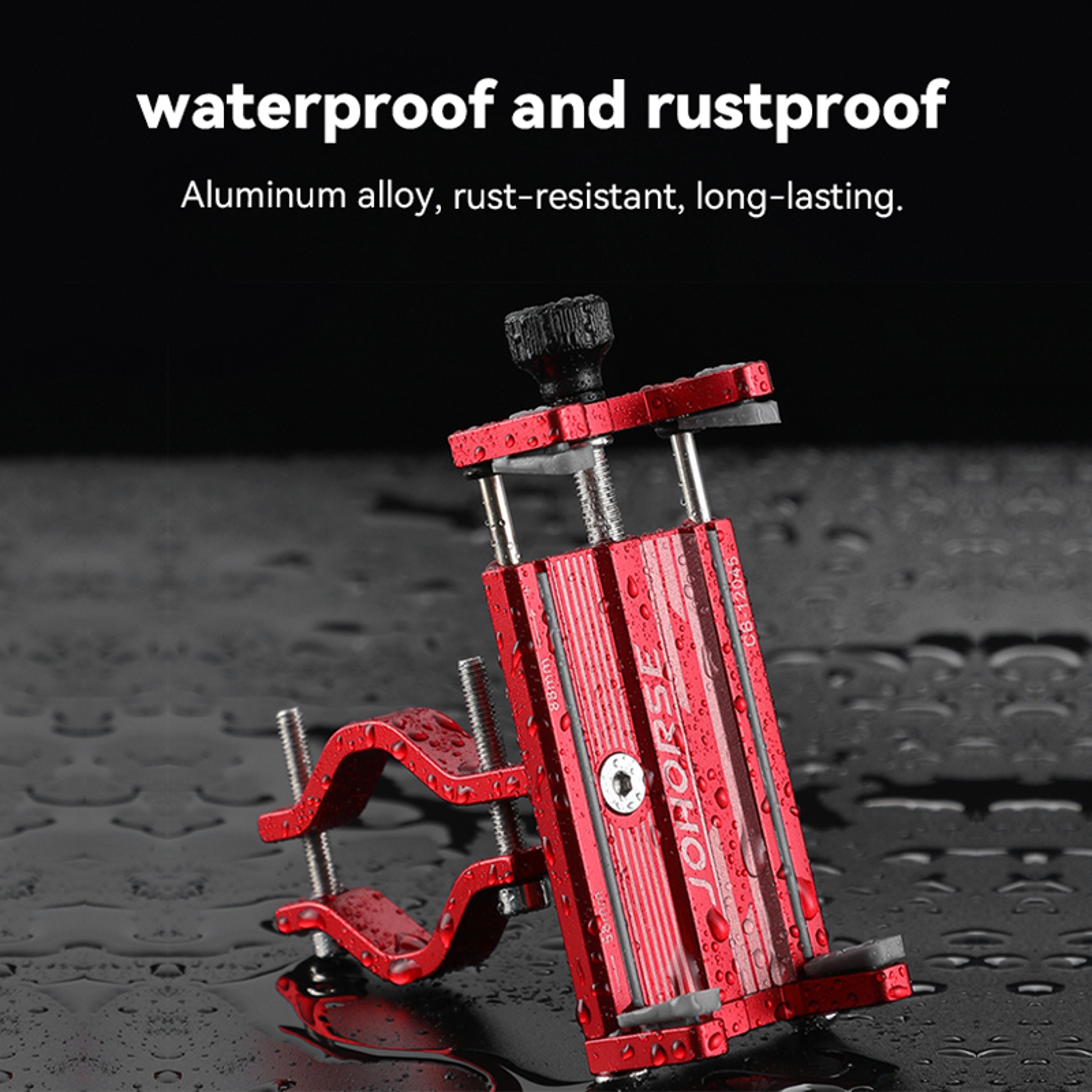 Adjustable Aluminum Bike Phone Holder Mount For Scooter And Bicycle 1