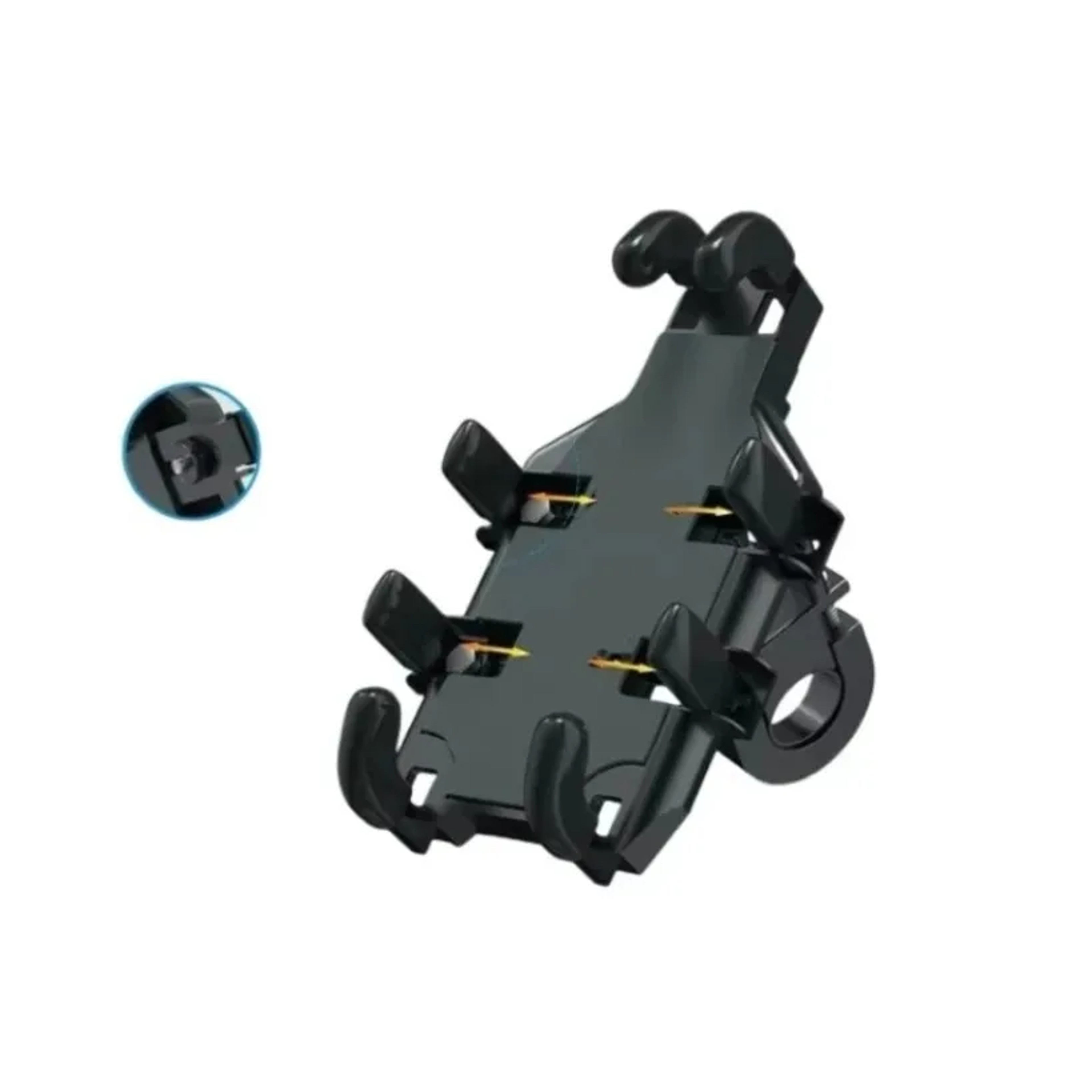 Bike Phone Holder Anti-Shake Handlebar Mount for Bicycles & Motorcycles – view 6