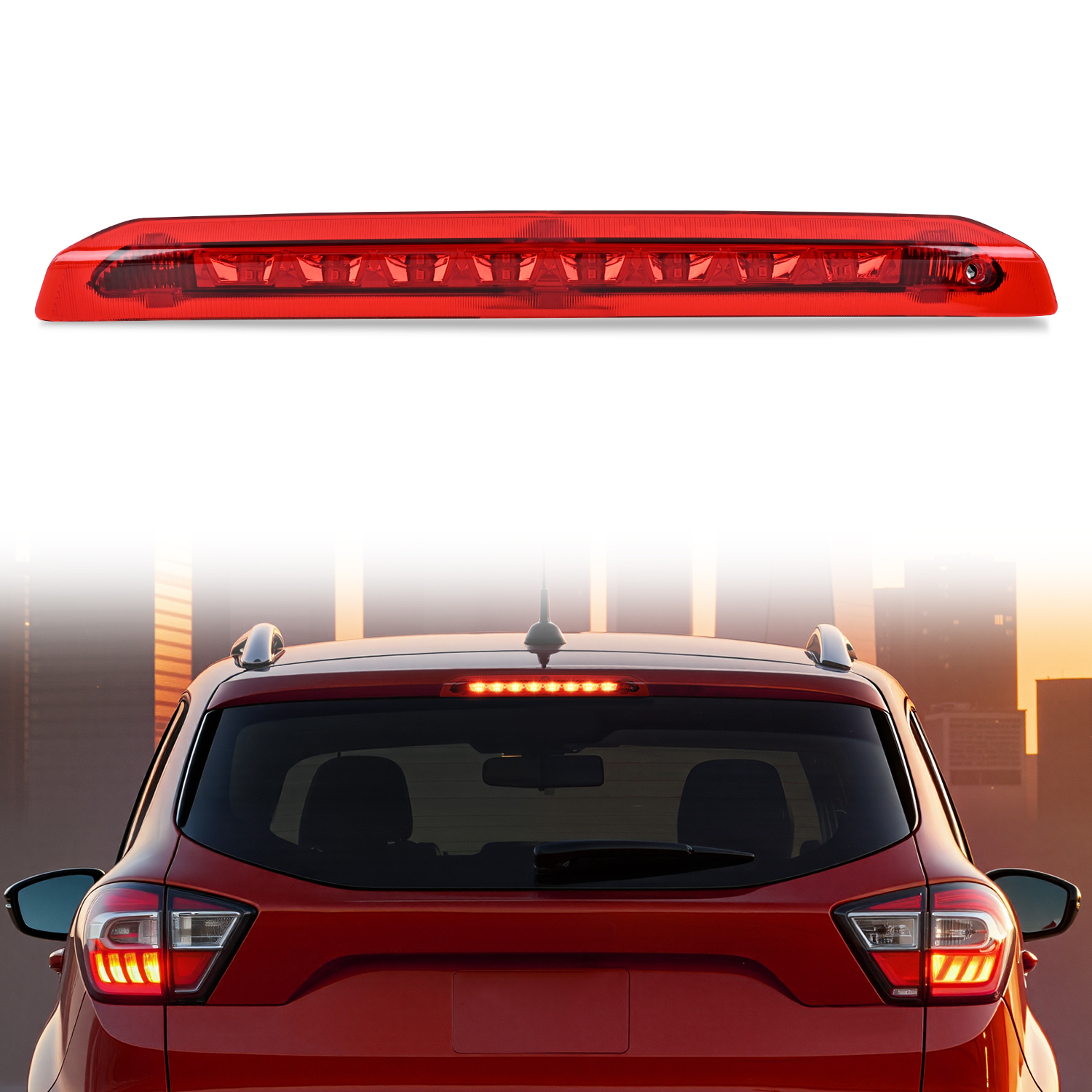 Nilight LED Third Brake Light For Ford Explorer And Escape 1