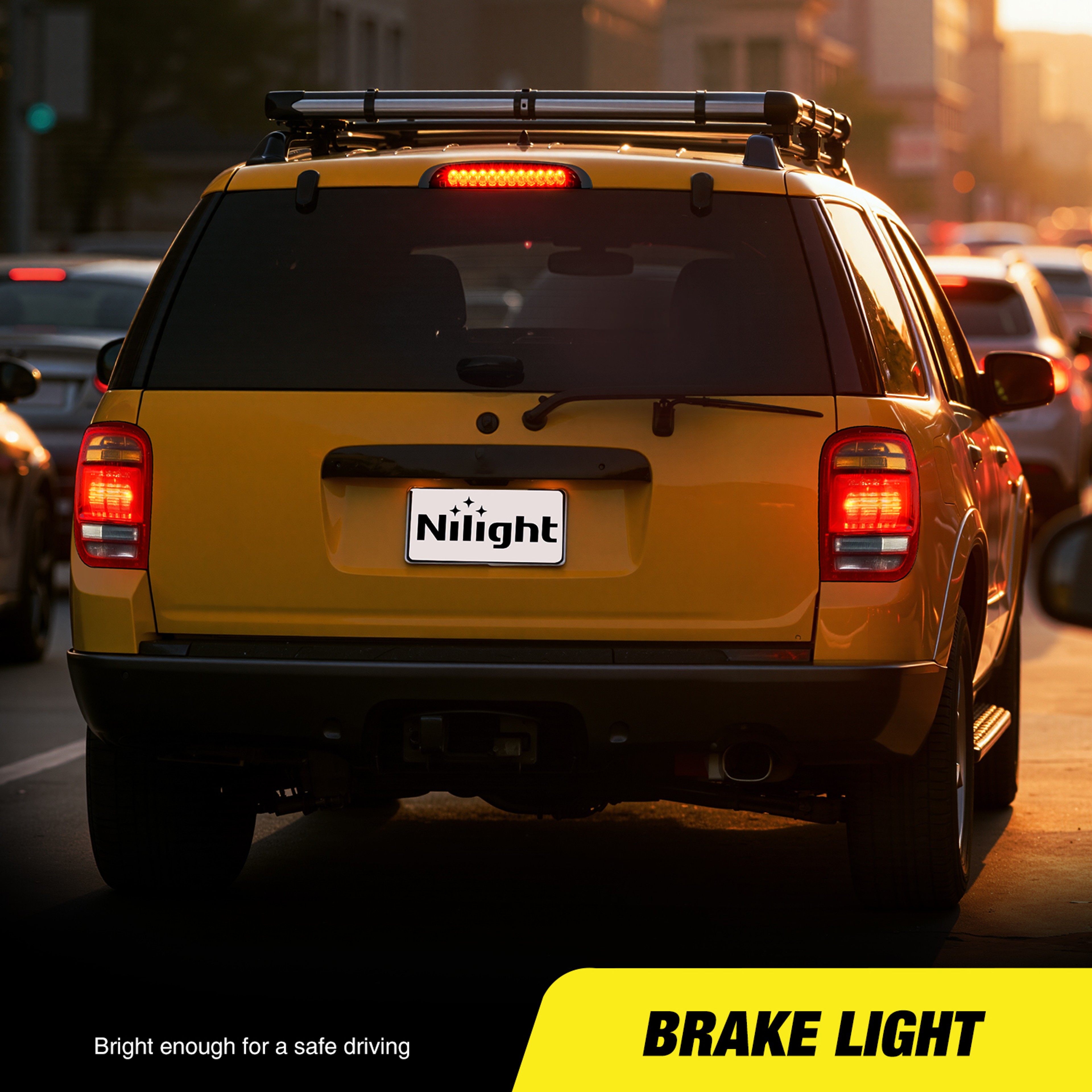Nilight LED Third Brake Light For Ford Explorer And Escape 4