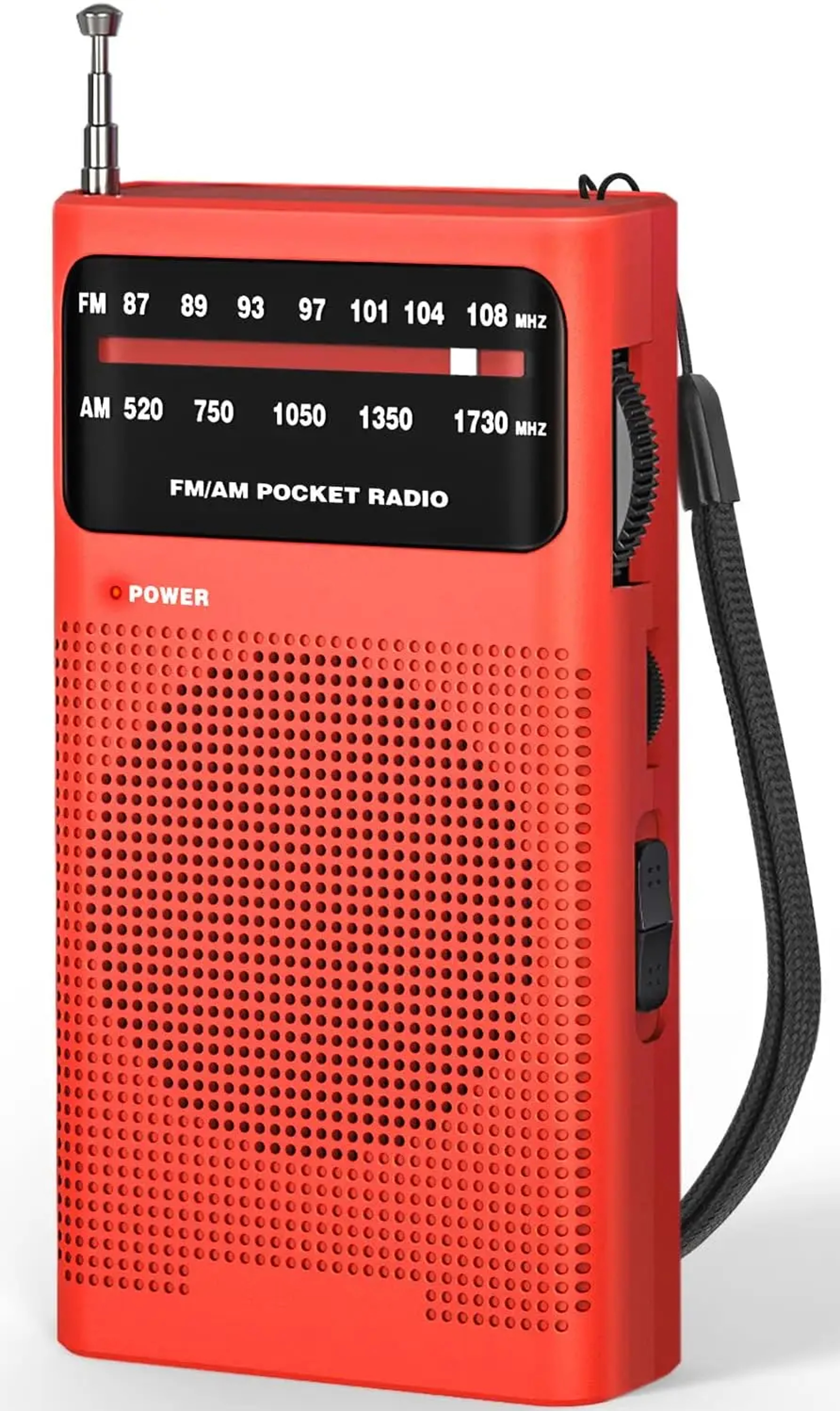 Portable AM FM Pocket Radio Battery Powered for Travel and Emergency Use – view 8