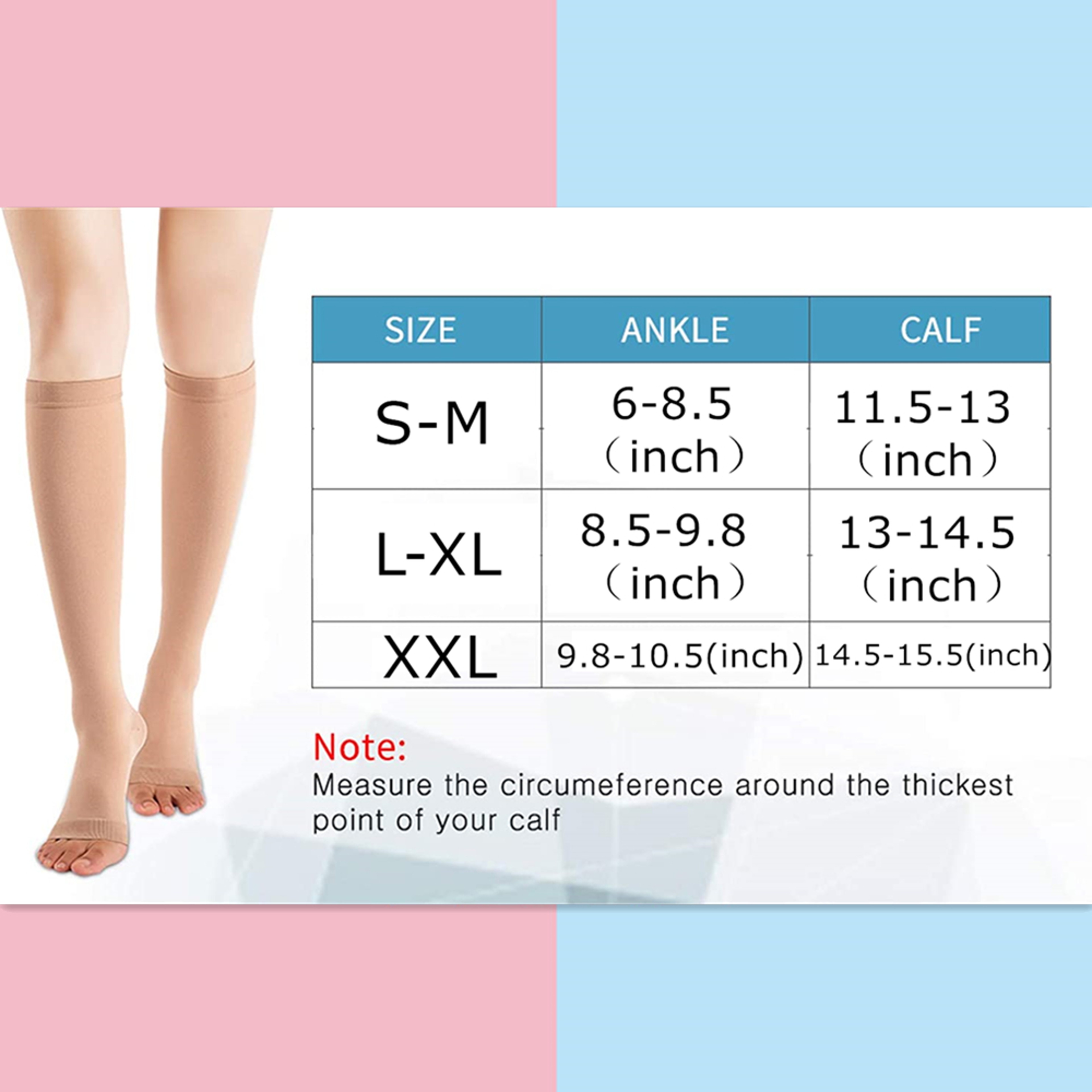 Medical Compression Socks for Circulation Support and Varicose Vein Relief – view 6