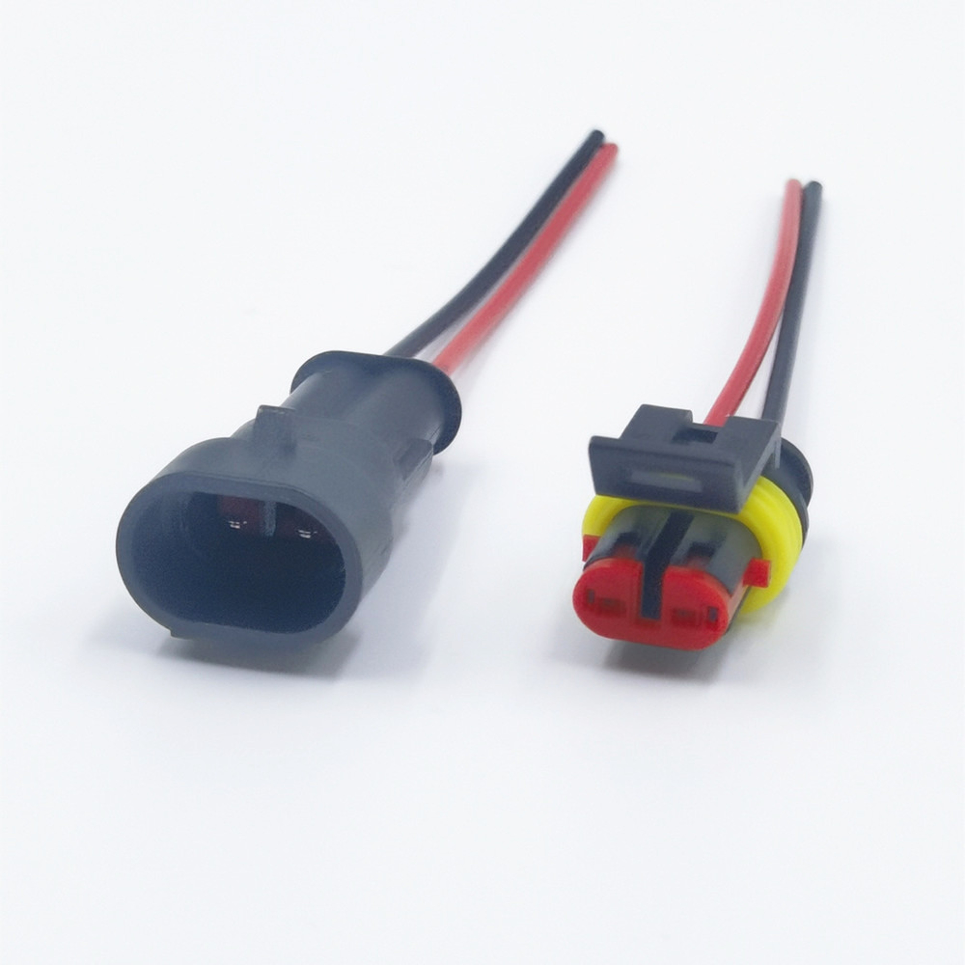 Waterproof Electrical Connector 10Pcs Quick Connect Wire Terminals for Cars Boats RVs – view 3