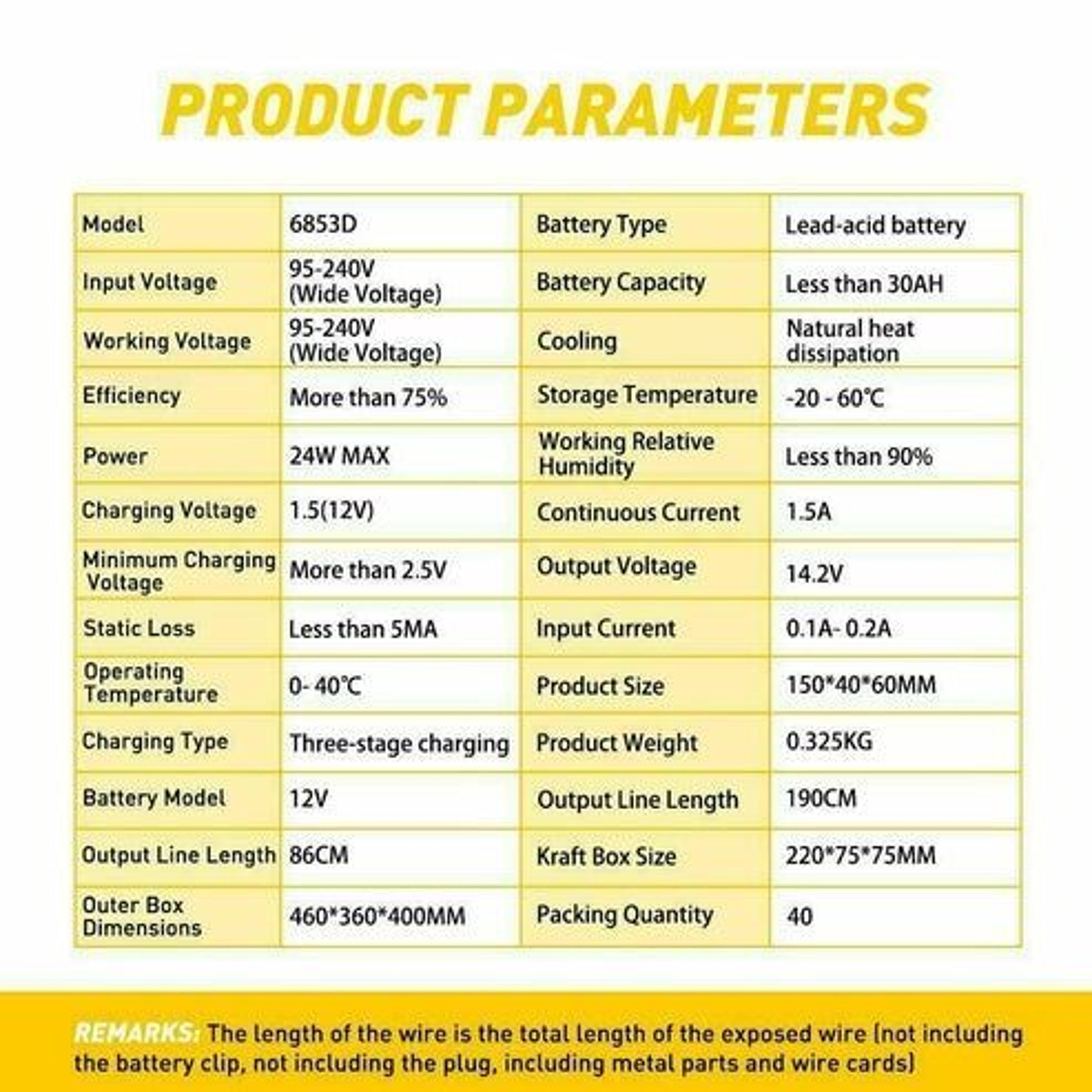 Automatic Smart Battery Charger Car Auto Trickle Maintainer MultiProtection Features 6