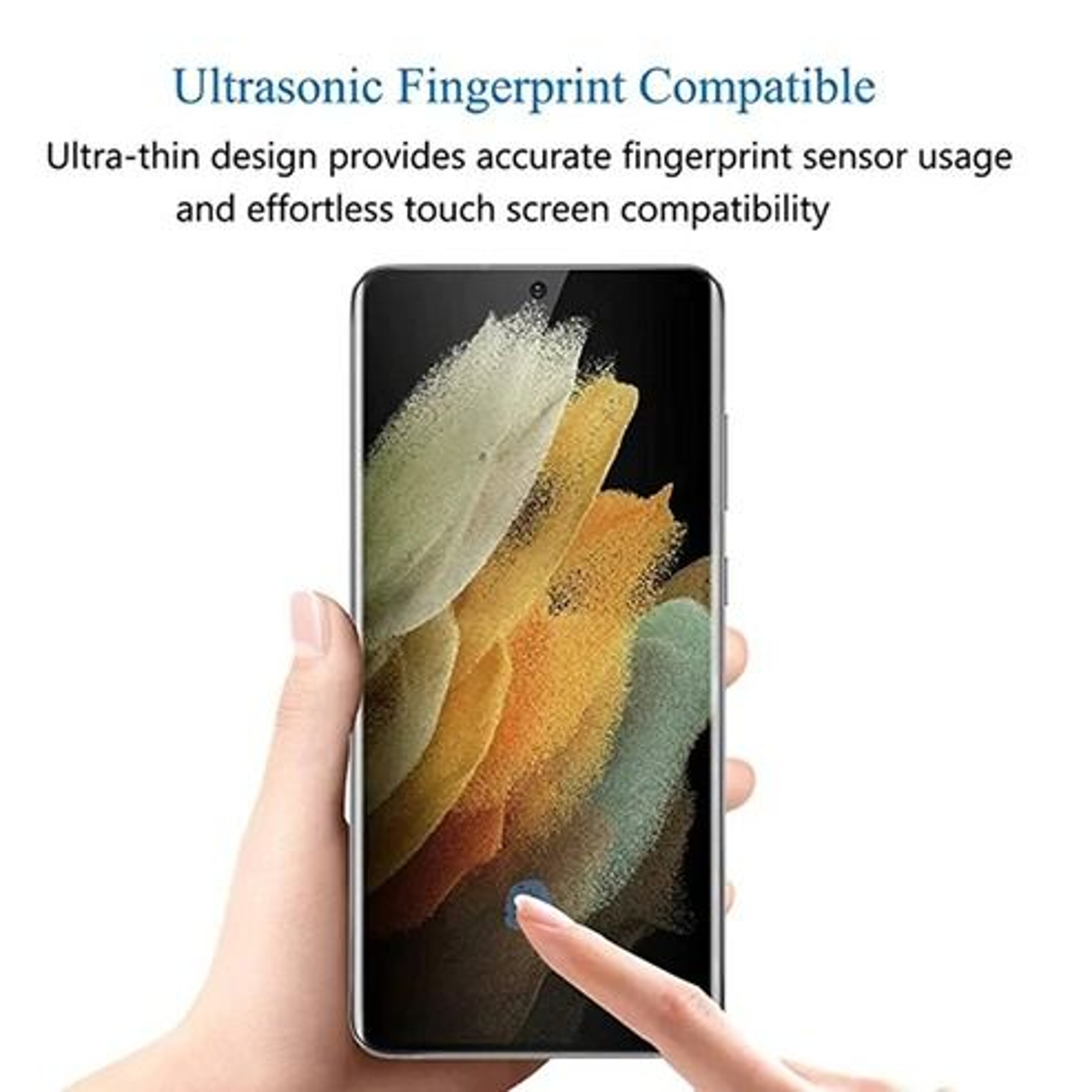 Hydrogel Screen Protector For Ultra Plus AntiSpy Privacy Retains Fingerprint Function SelfHealing 4