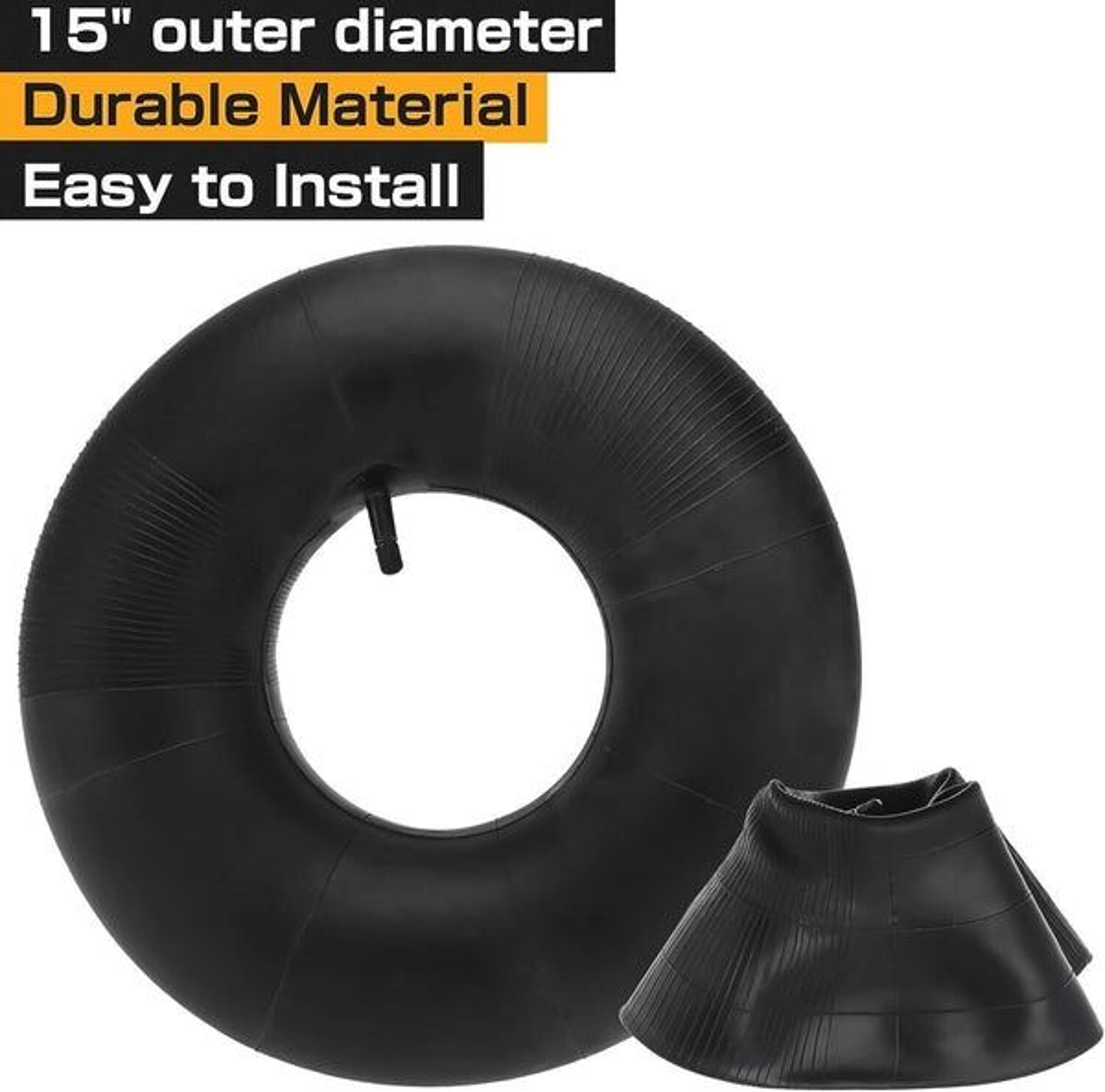 Universal Fit Tire Inner Tubes Valve Durable For Lawn Mowers ATVs Wheelbarrows And More 11
