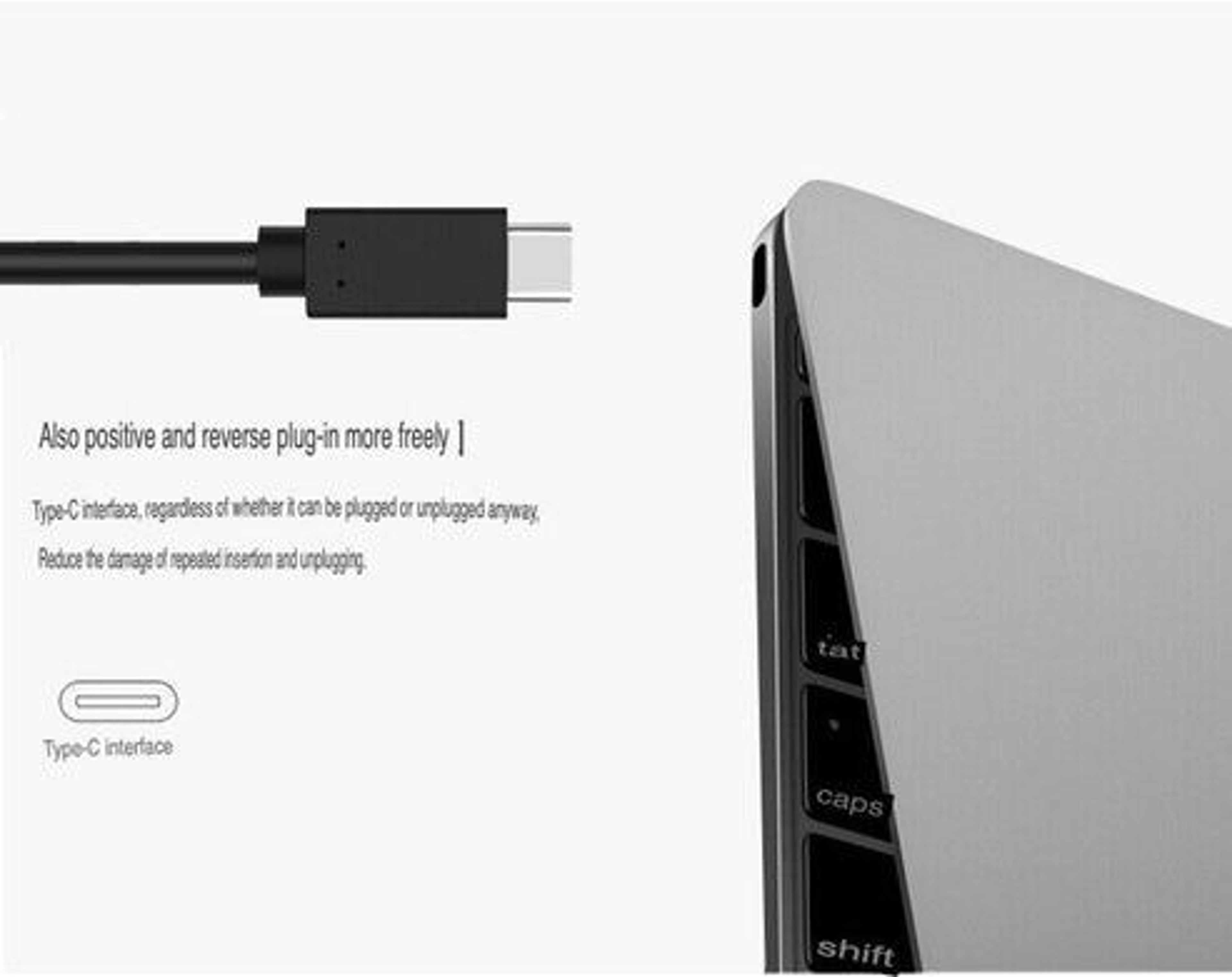 USBC To USBC Charging Cord Fast Charging Cable Rapid Charger For USBC Devices 60W Power Delivery 8