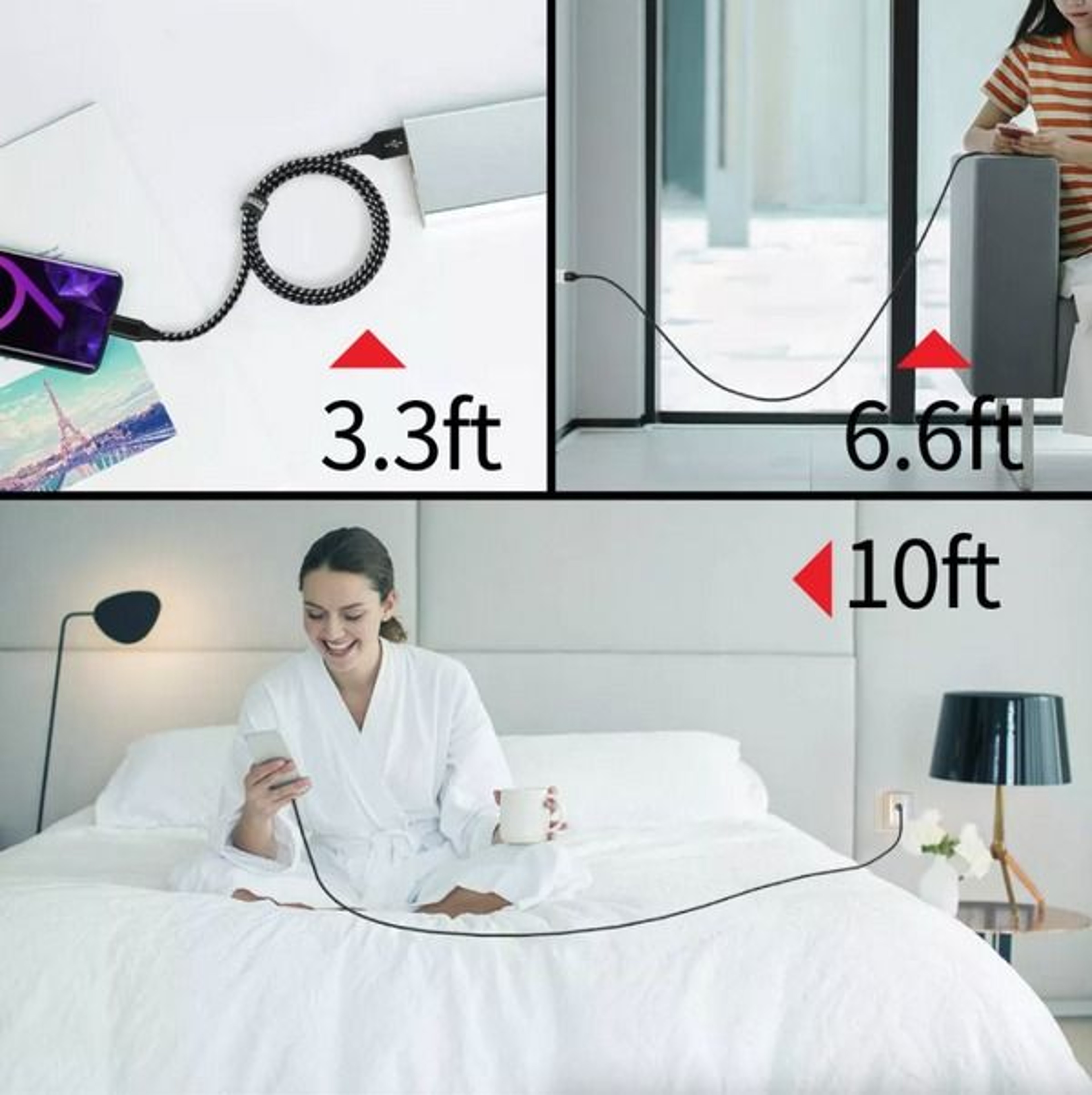 Fast Charger USB Cable For IPhone Durable And LongLasting 4
