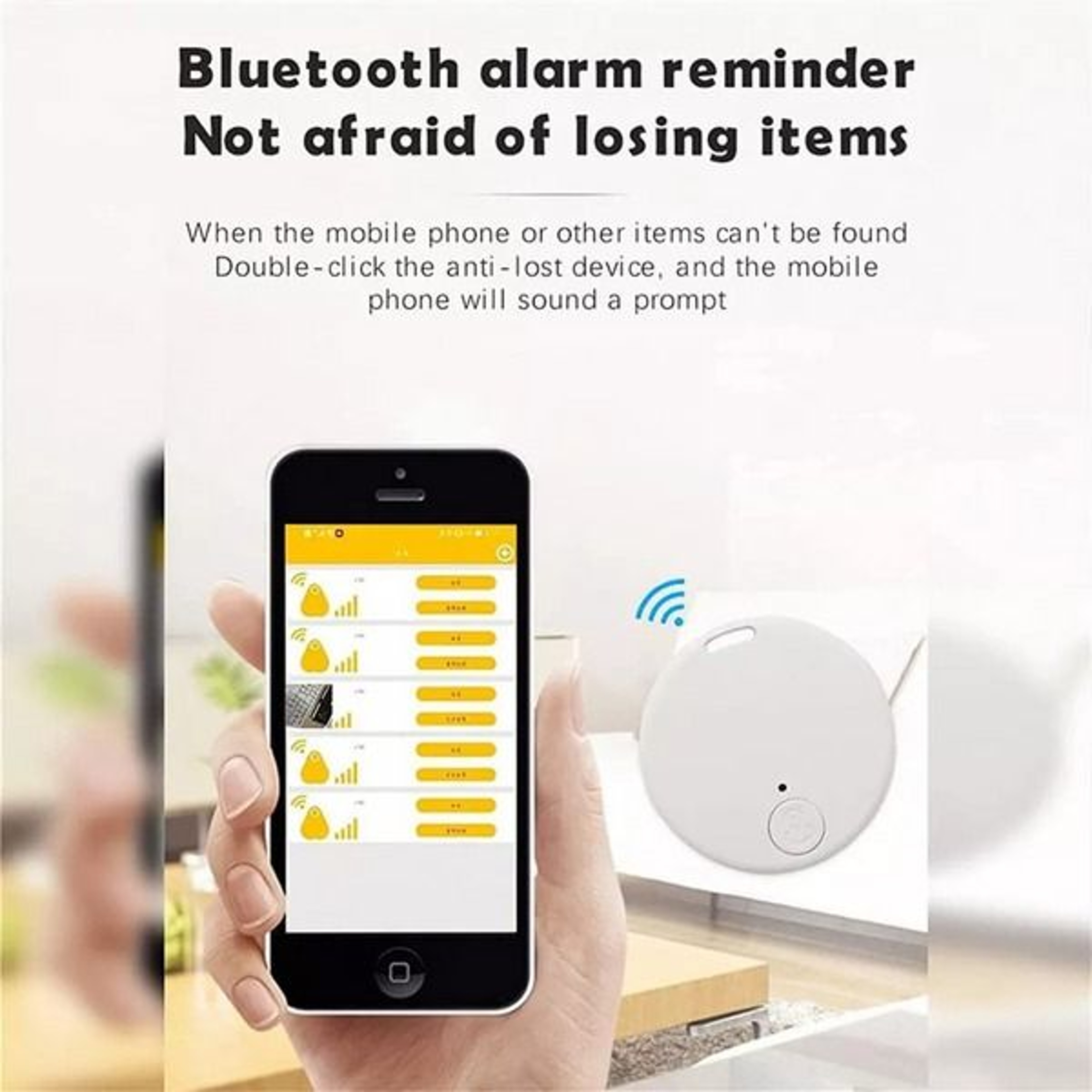 Bluetooth Mini GPS Tracking Device Child Pet Finder Key Tag RealTime Location Tracker For Pets And  4