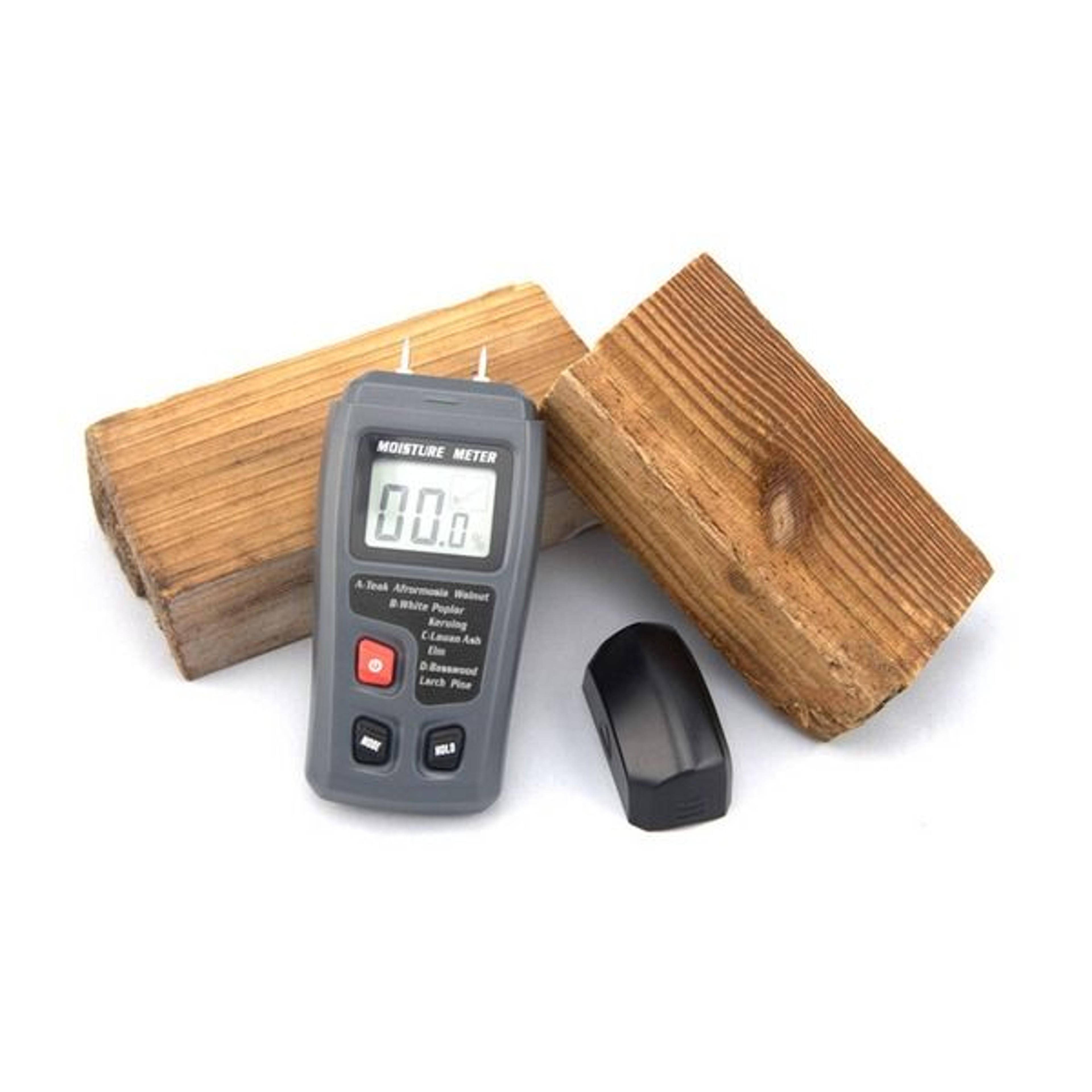 Wood Moisture Meter Detector  Digital LCD Tester For Firewood Wood Paper Cardboard Accurate Moistur 10