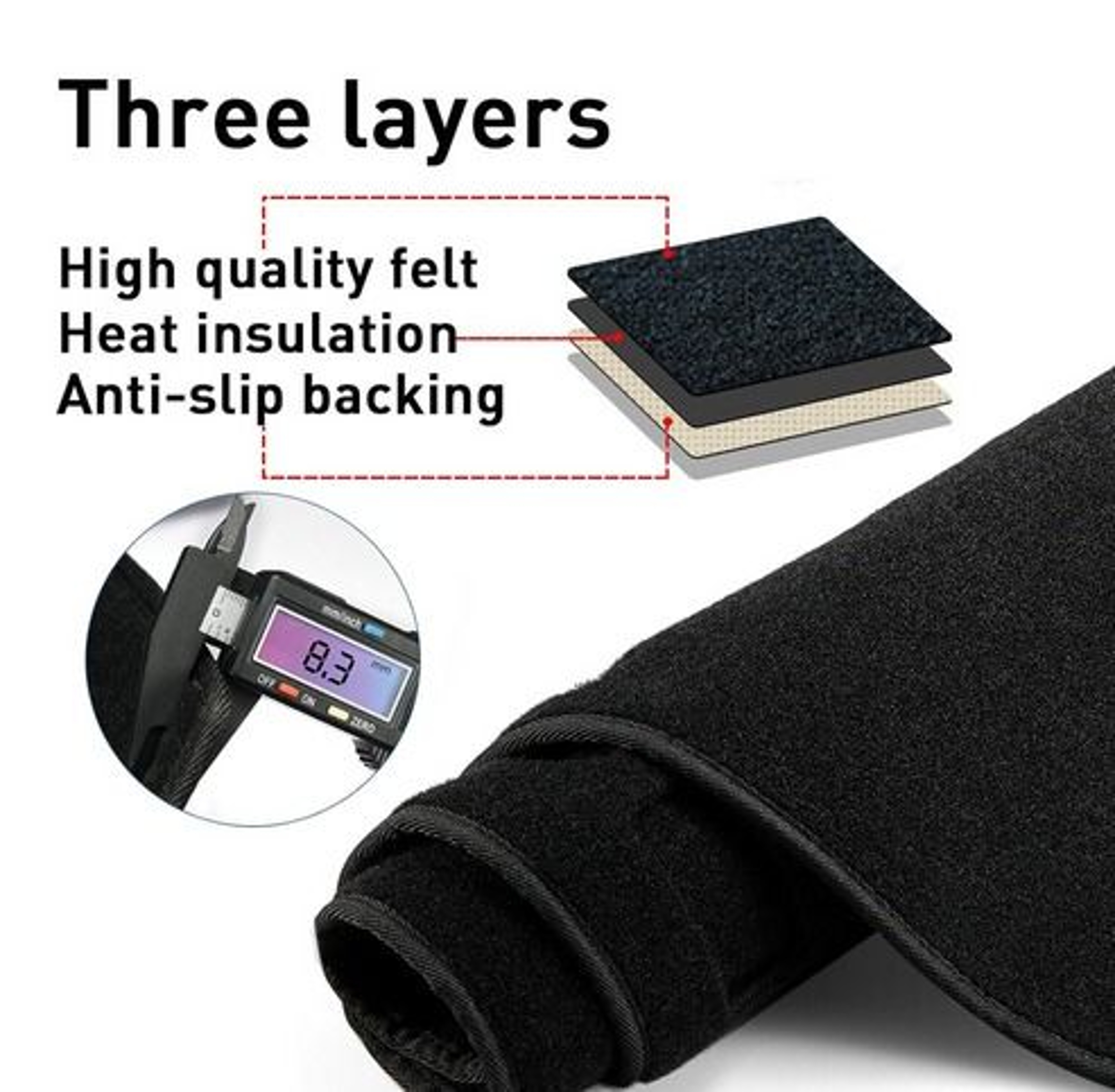 Chevy Silverado TahoeSuburban Dashboard Pad Mat  UV Blocker Flame Retardant  Custom Fit 13