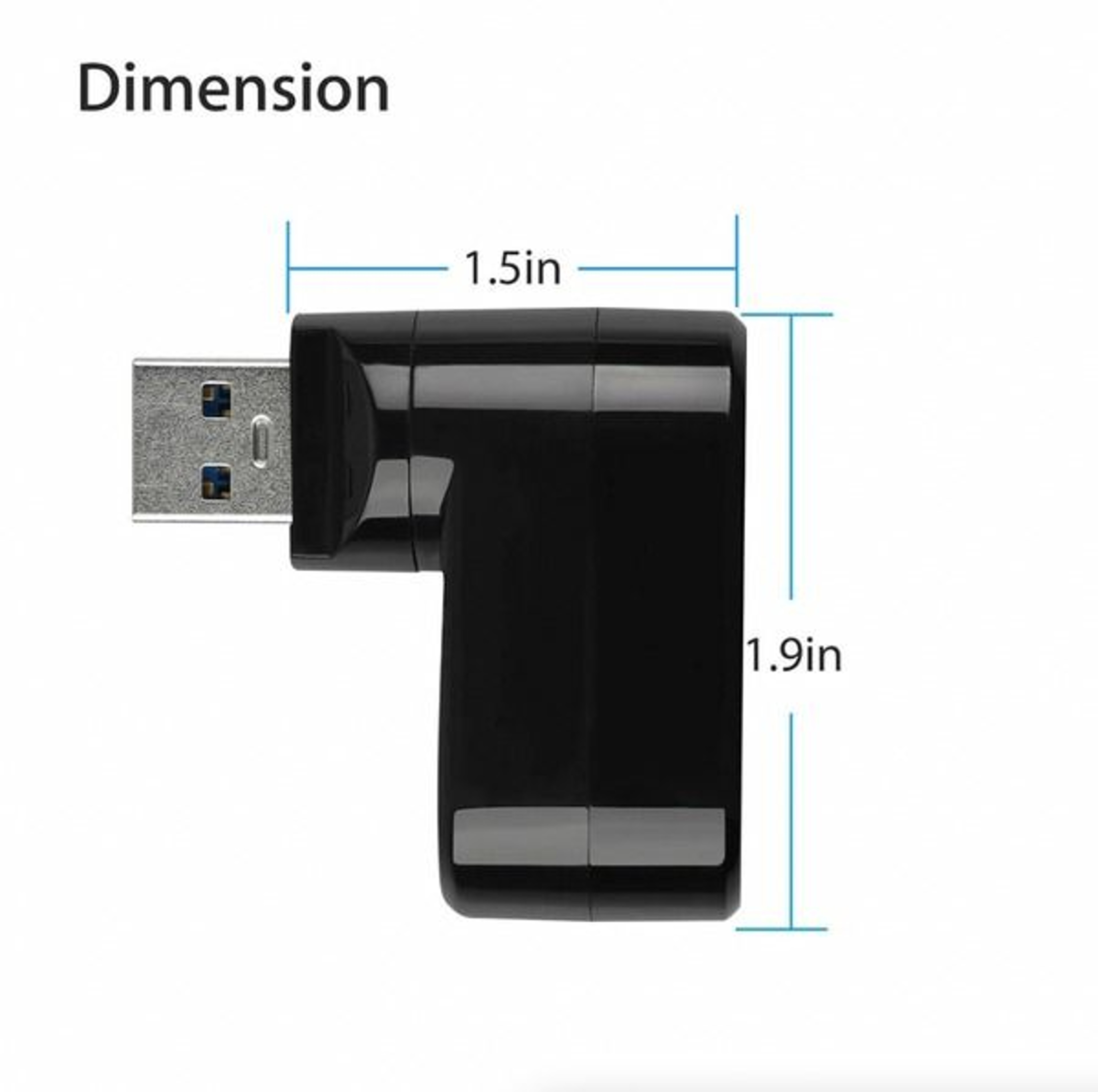 3 Port USB Hub High Speed Multi HUB Splitter Expansion For Desktop PC And Laptop Adapter 7