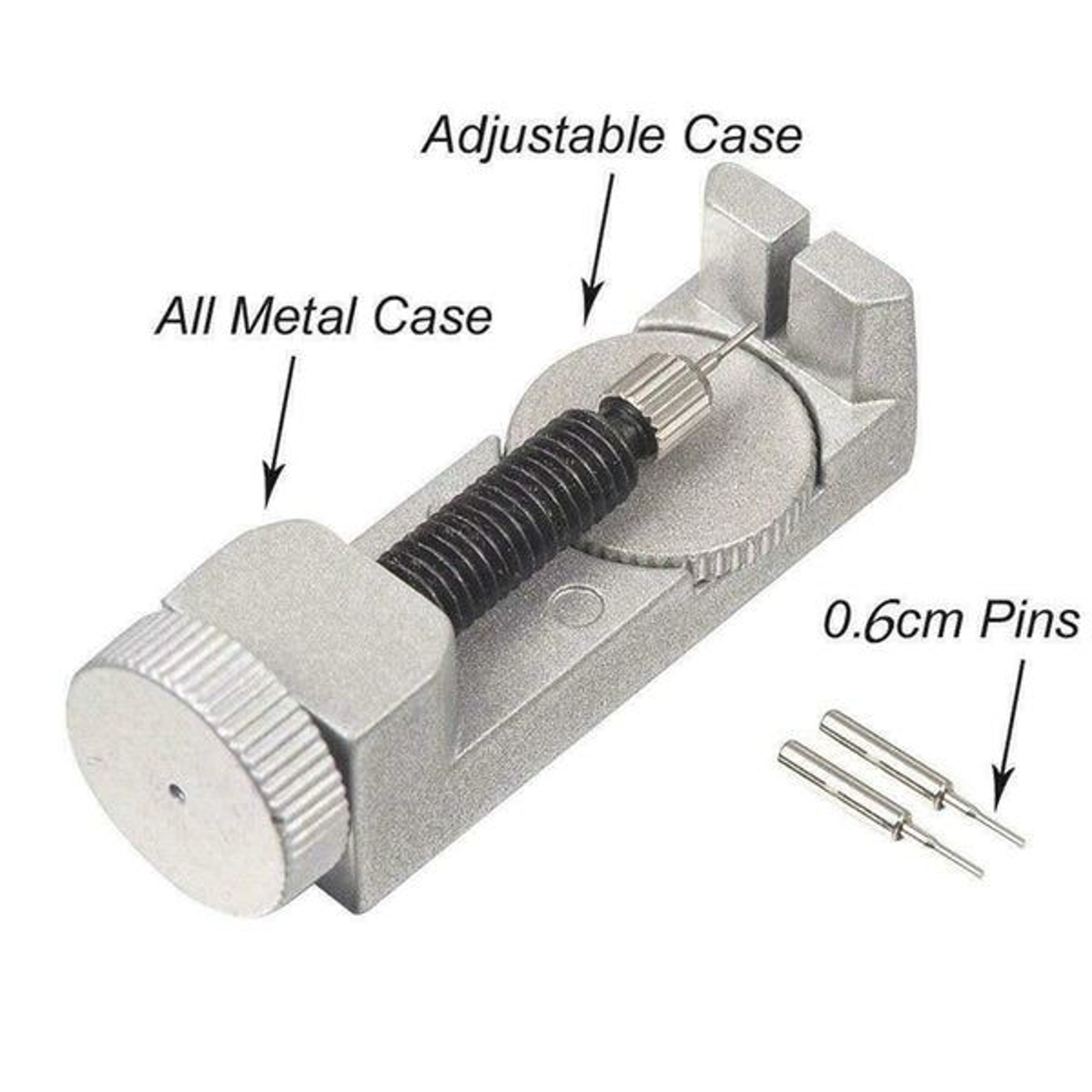 Adjustable Metal Watch Band Strap Link Pin Remover Kit For Watch Repairs Perfect Tool For Bracelets 5