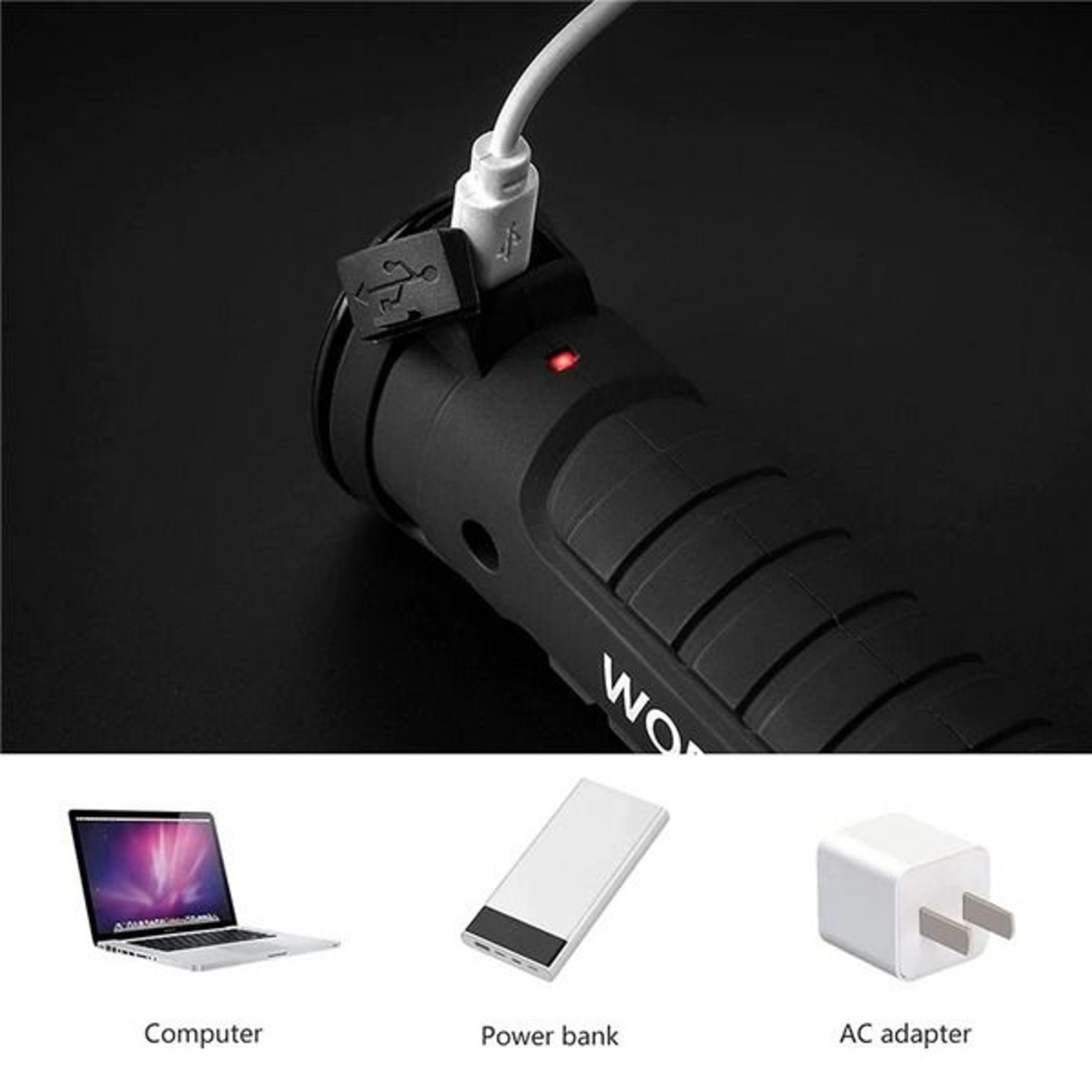 Magnetic Base LED COB Work Light Rechargeable Mechanic Flashlight Bright Lamp For Automotive Worksh 10