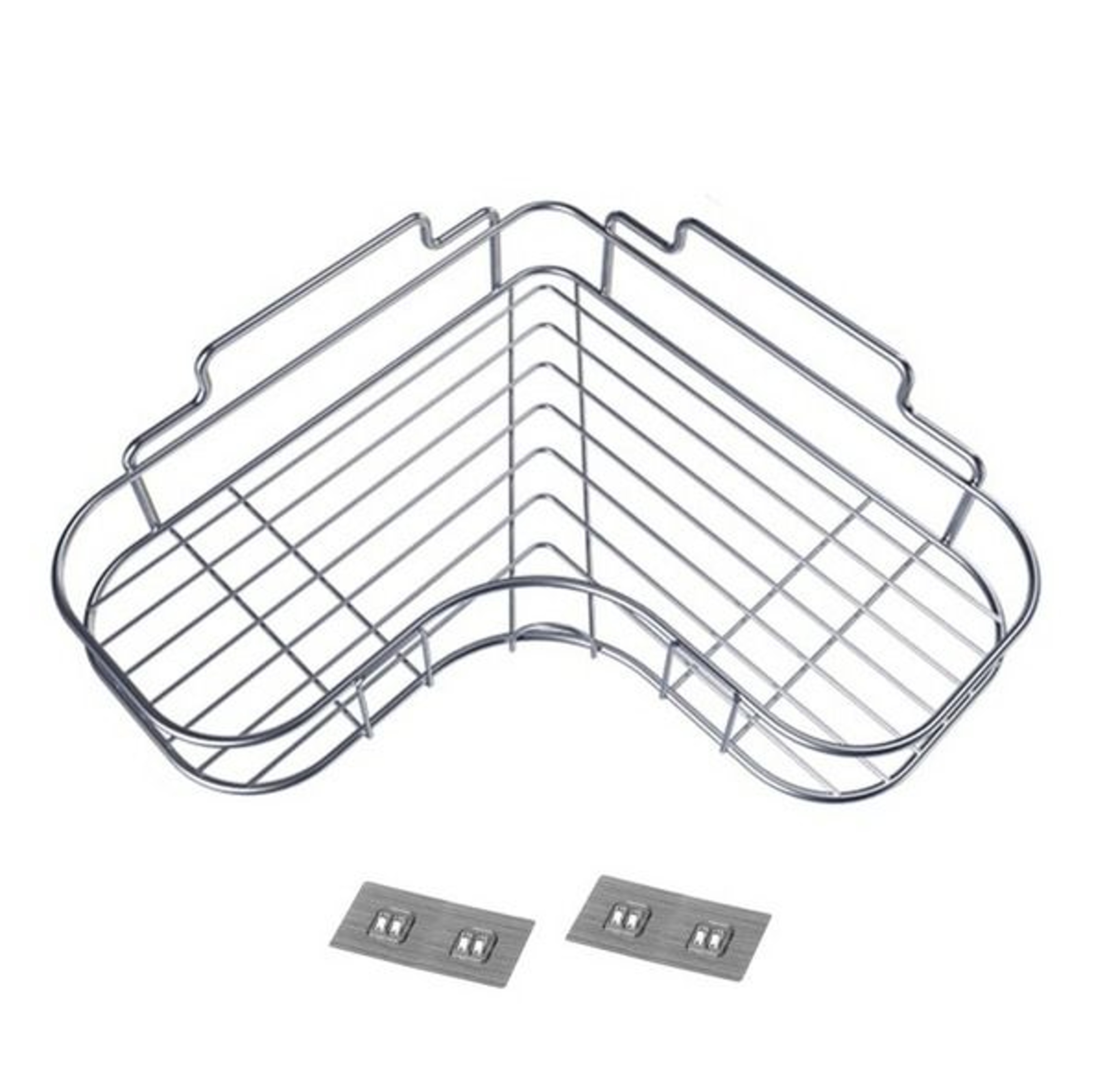 Bathroom Corner Shower Caddy Shelf Organizer Triangular Rack For Bath Storage Stylish Bathroom Stor 2