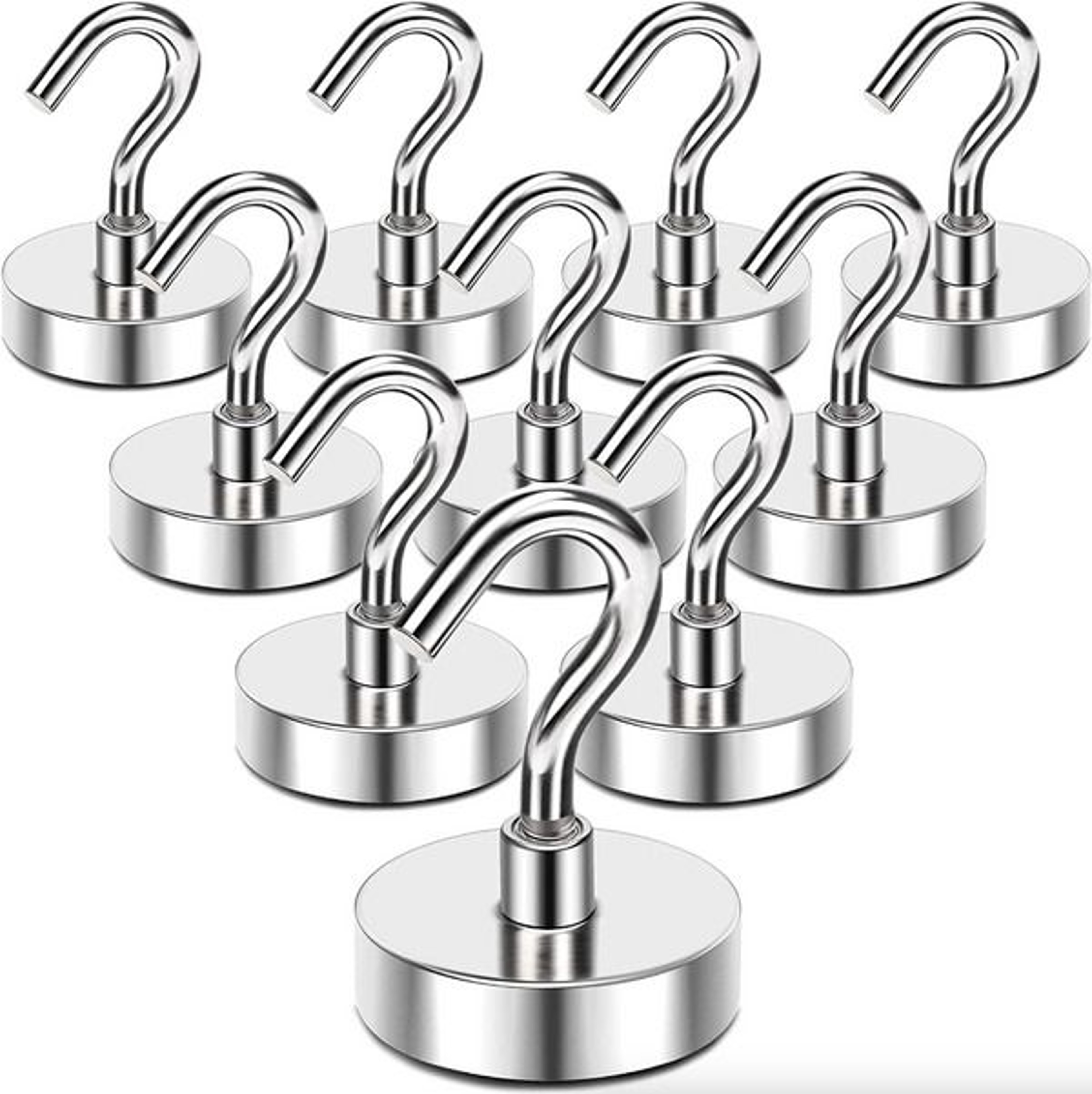 Magnetic Hook Strong Clamping Magnet Hooks Heavy Duty AntiRust Coating Versatile Hanger For Home 8