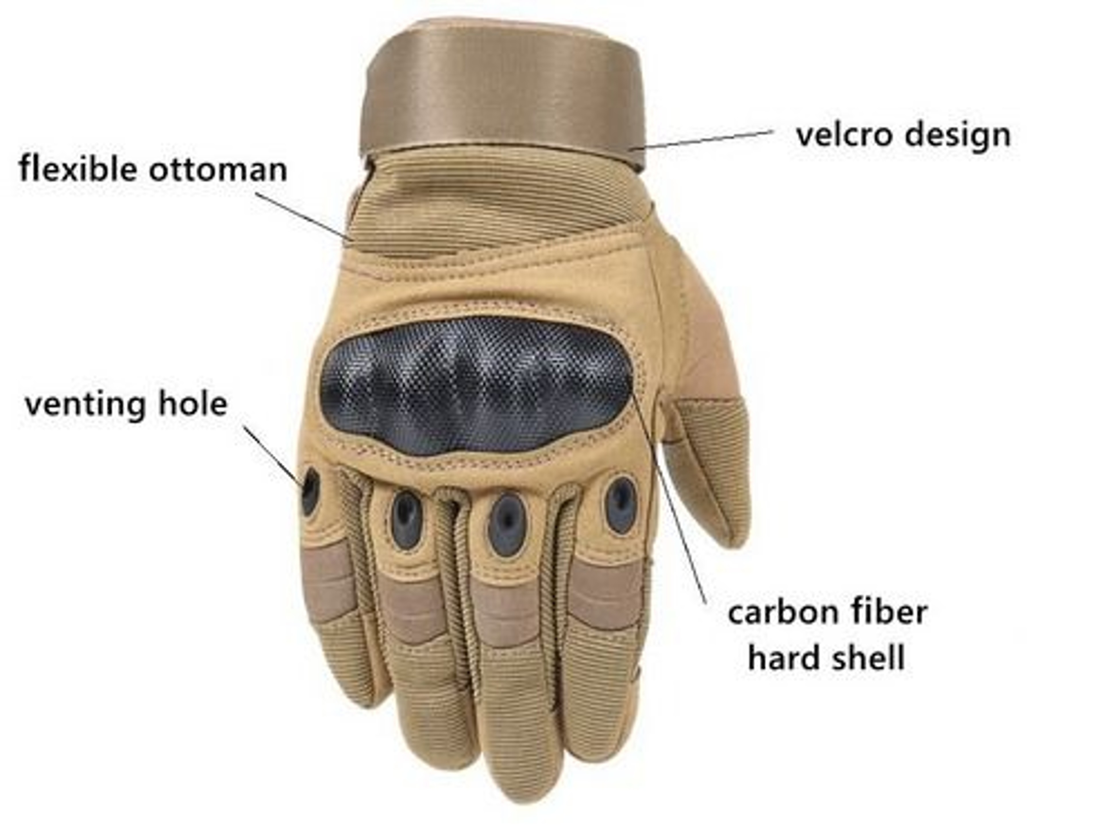 Full Finger Tactical Motorcycle Gloves Gloves Motorbike Riding Racing Mittens With Touch Screen Gri