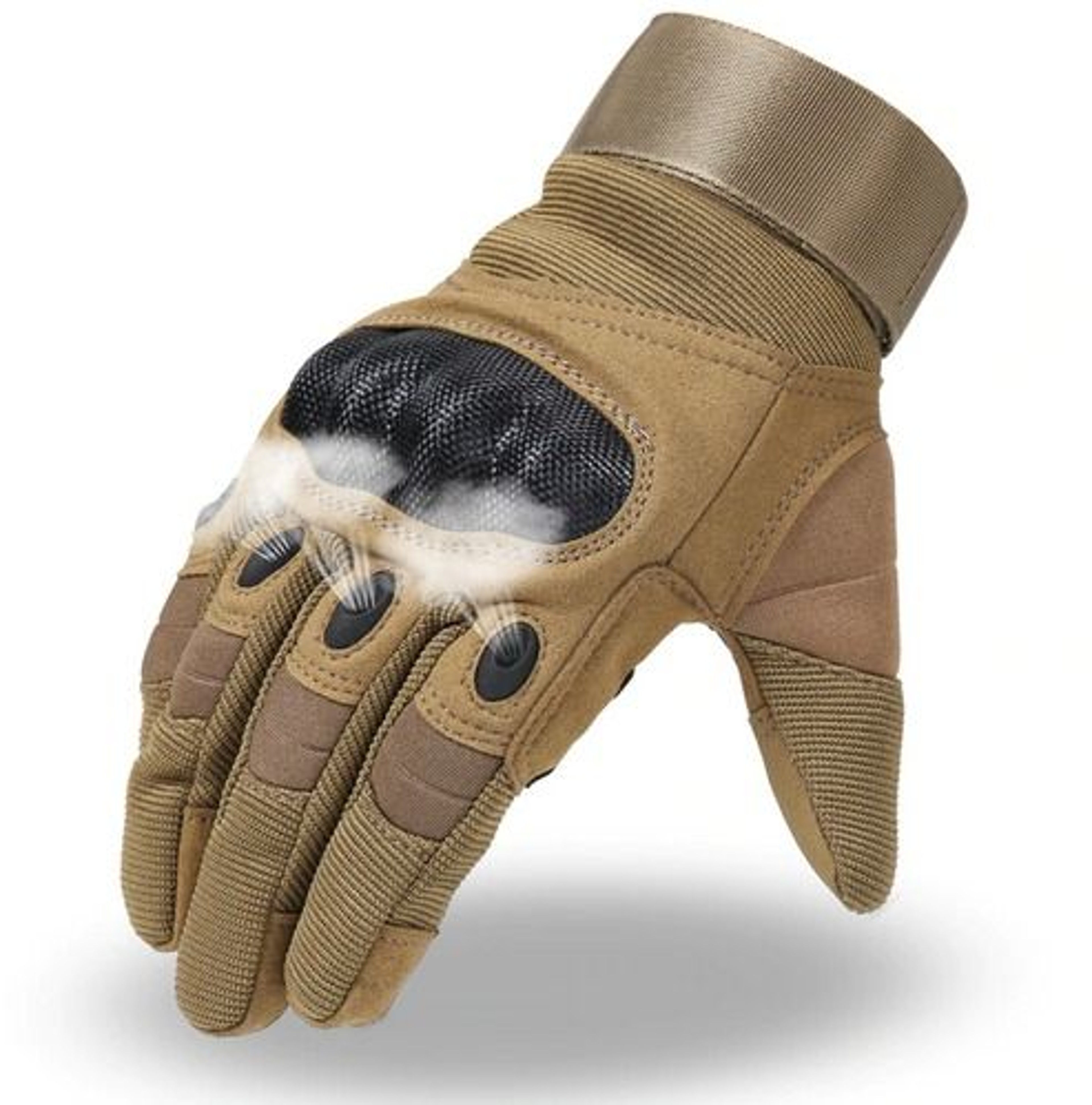 Full Finger Tactical Motorcycle Gloves Gloves Motorbike Riding Racing Mittens With Touch Screen Gri