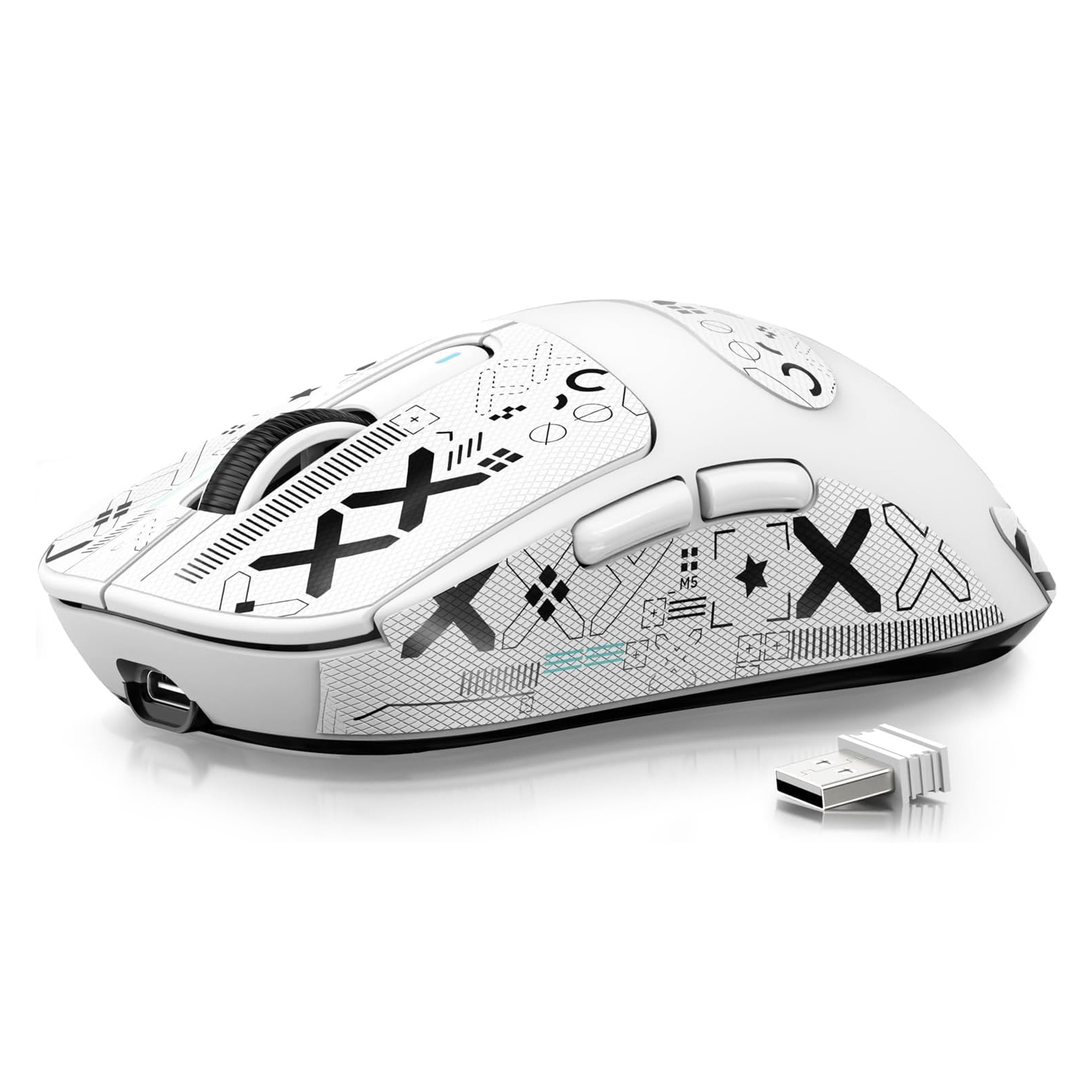 Lightweight ATTACK SHARK X3 Wireless Gaming Mouse, PAW3395 26K DPI Sensor, 49g Tri-Mode, 5 Programmable Buttons – view 11