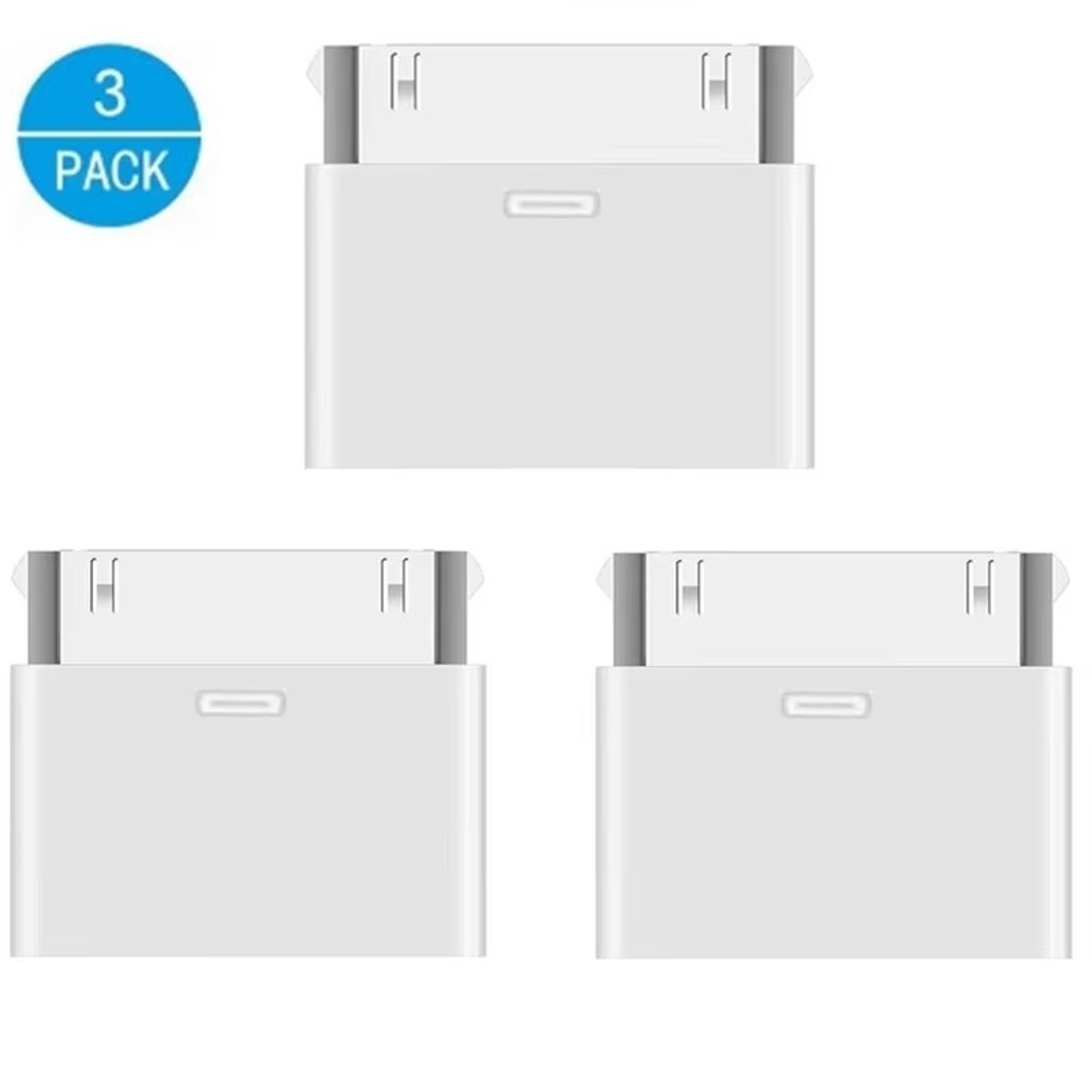 Pin Male To Pin Female Adapter, Lighting Charging Sync Converter, For iPhone 4 4S, iPad 2 3, iPod Touch Charger Cable – view 7