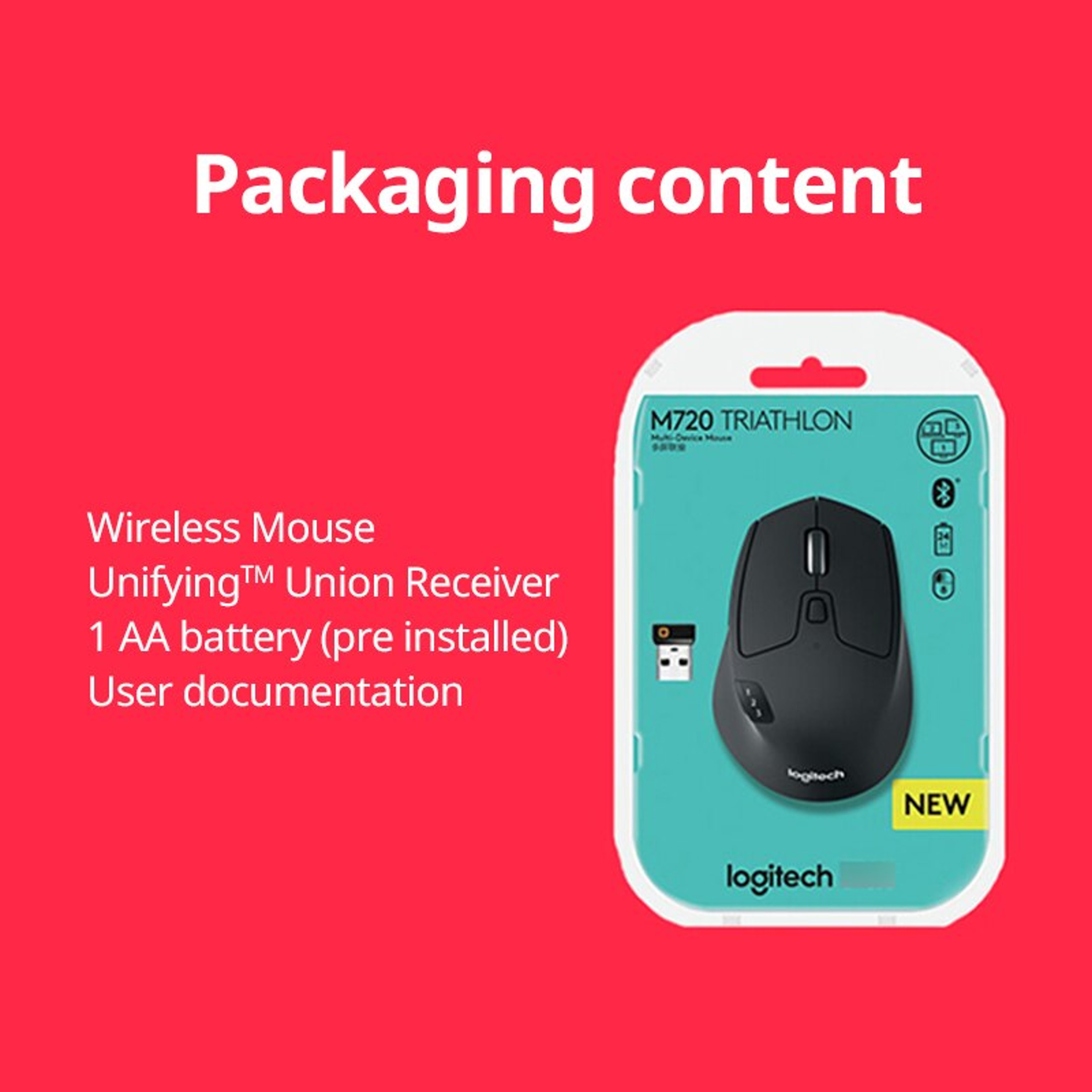 Dual Mode Wireless Bluetooth Mouse For Multi Device Productivity And Comfort 5