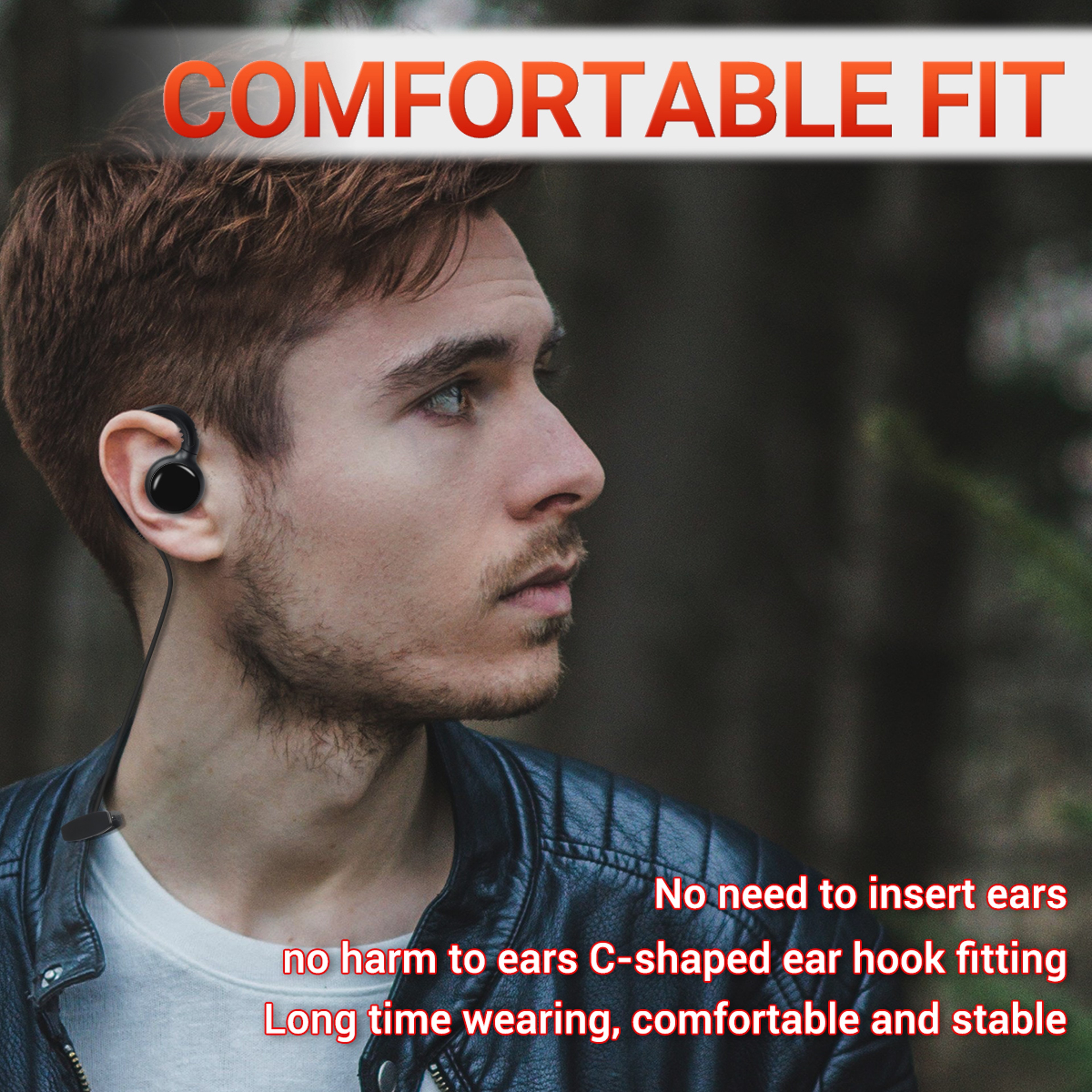Walkie Talkie Earpiece Set With PTT Mic  More 5