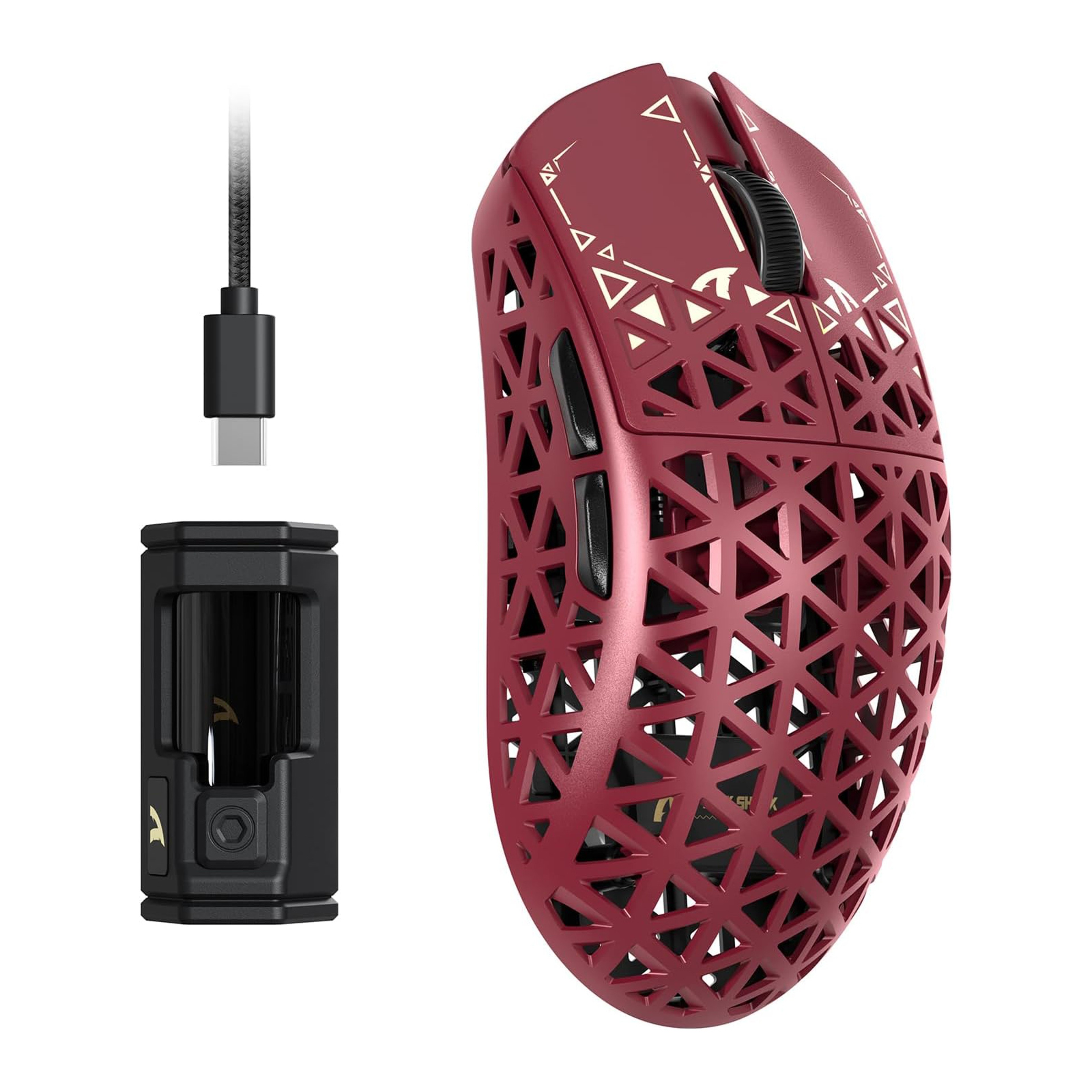 Ultra Light Wireless Gaming Mouse DPI Carbon Fiber Precision Performance 9