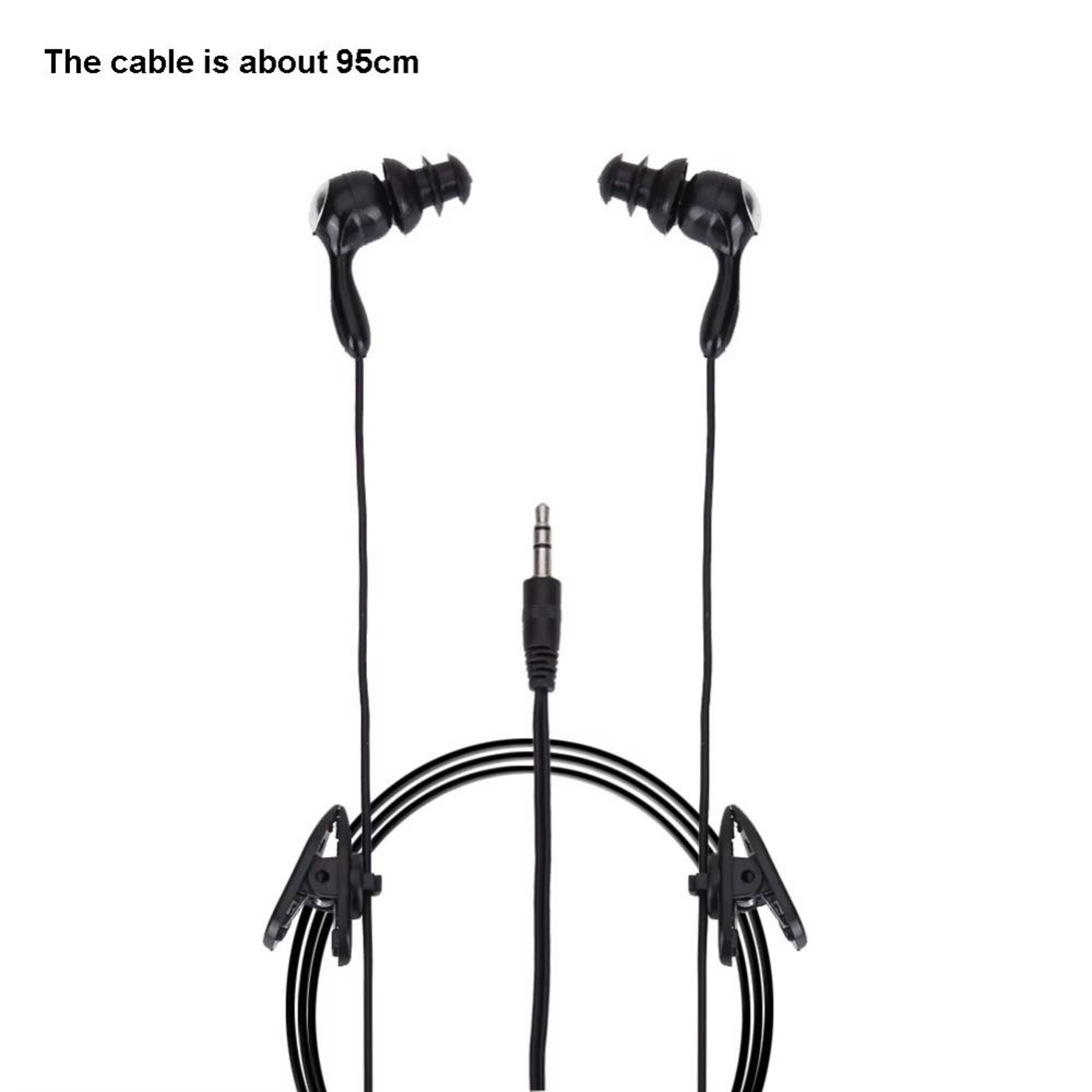 Waterproof Swimming Earphones with Jack for Diving and Training – view 5
